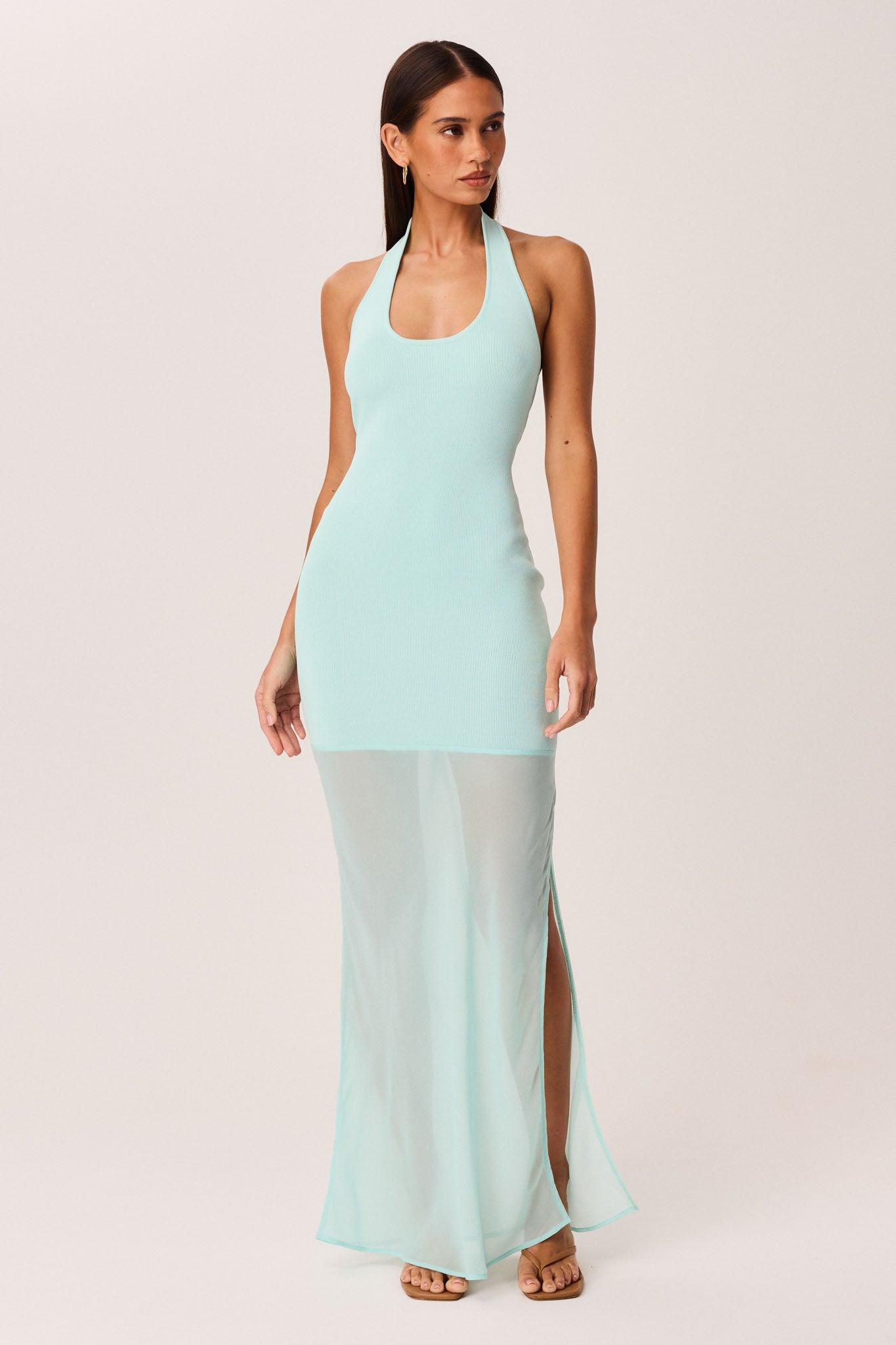 Sommer Maxi Dress – Aqua