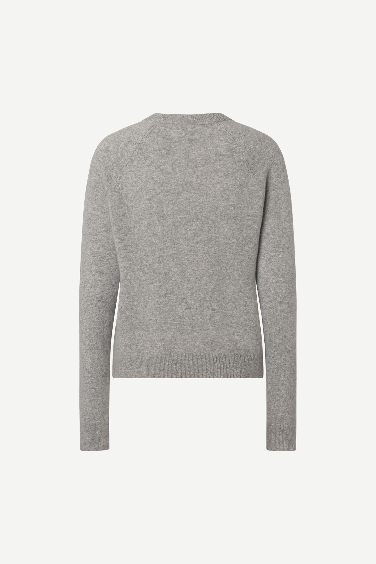 Boston O-Neck - Grey Mel