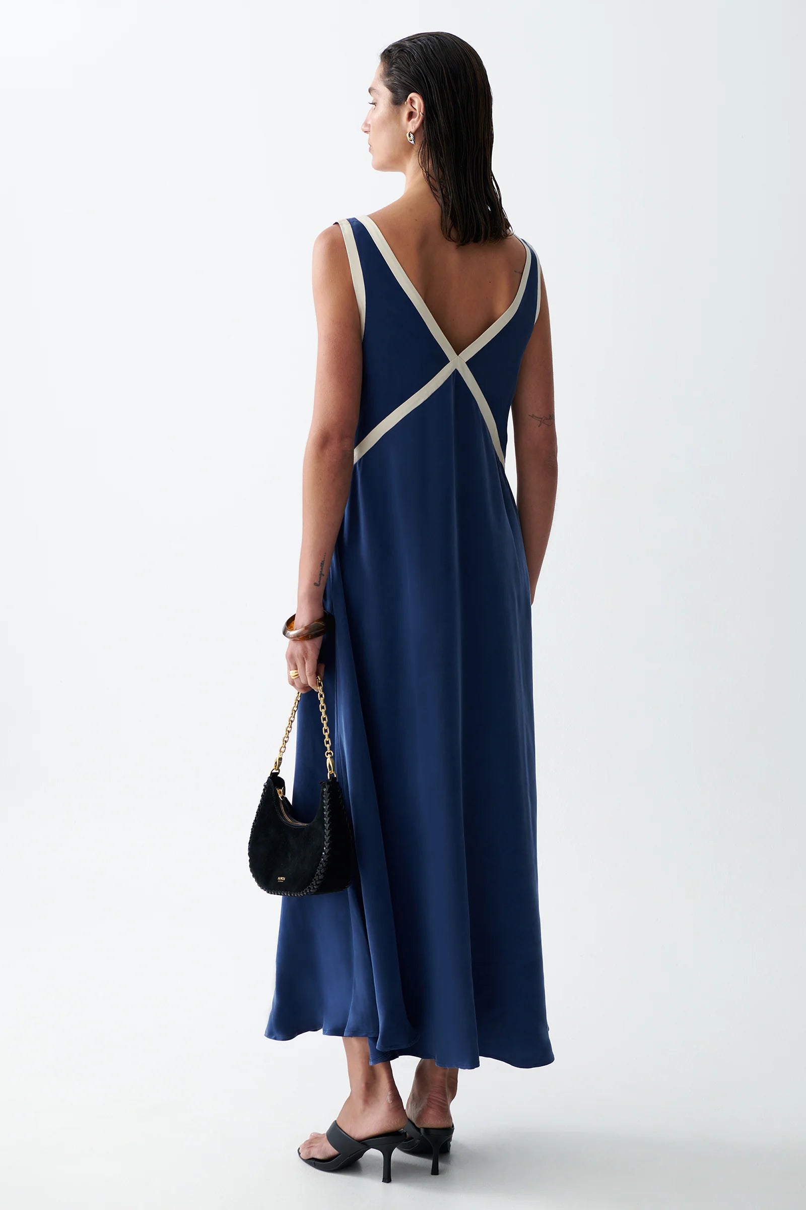 The Naomi Dress - Ink