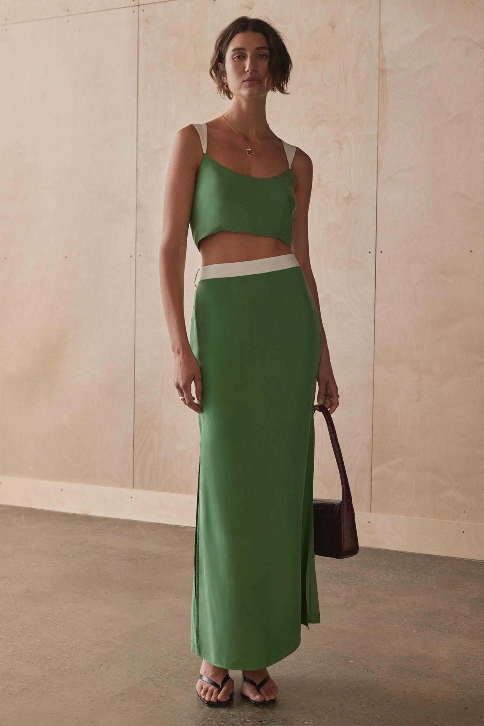 The Matilda Top - Matcha