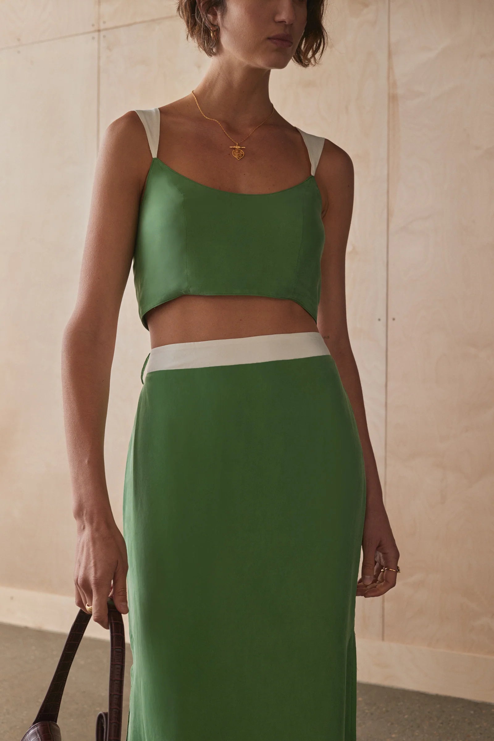 The Matilda Top - Matcha