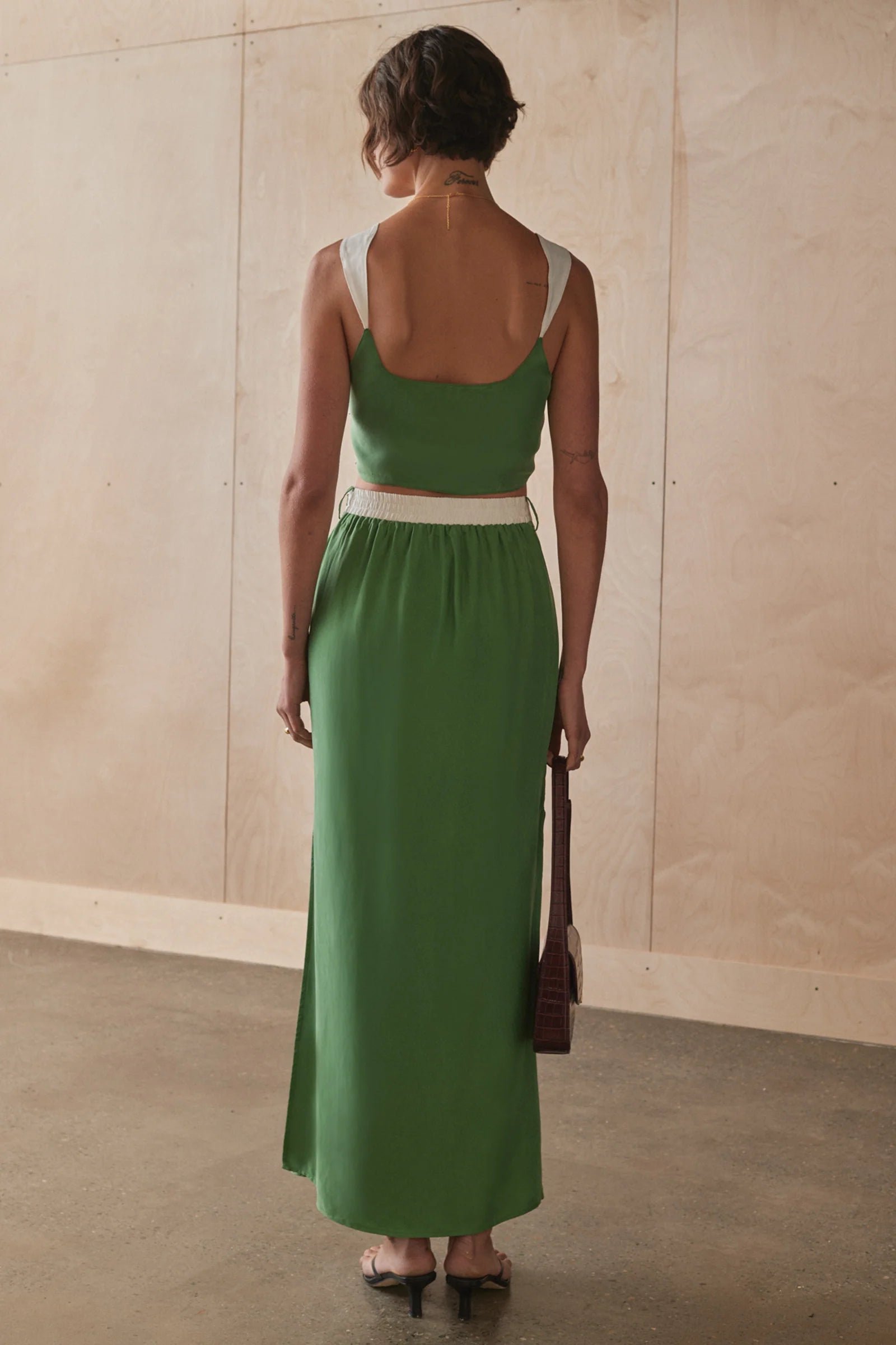 The Matilda Top - Matcha