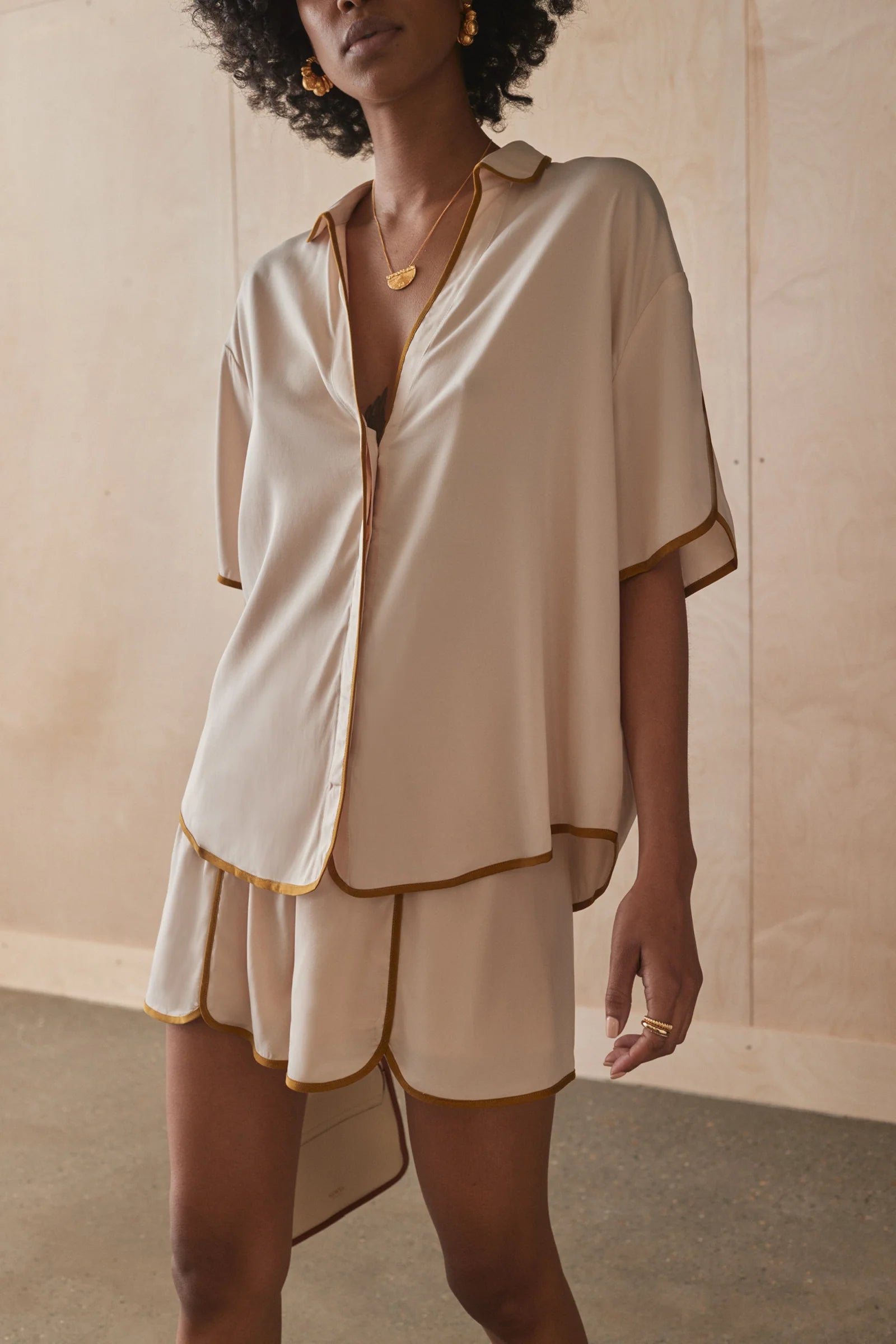The Salina Shirt - Ginger