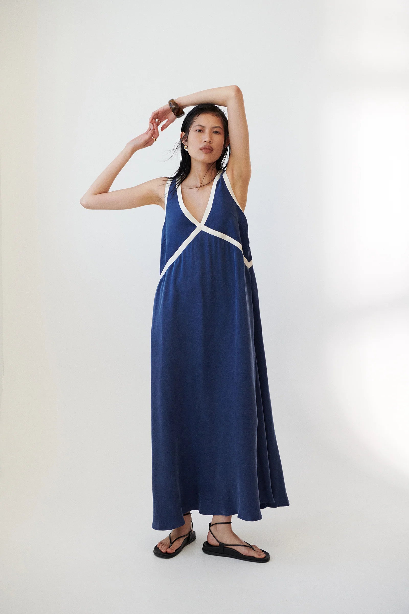 The Naomi Dress - Ink