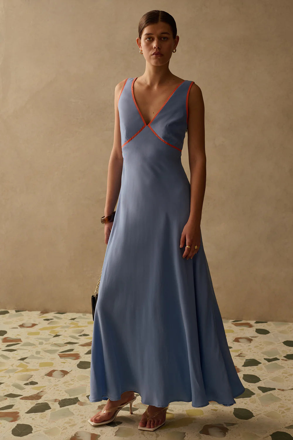 Madeleine Dress - Pacific