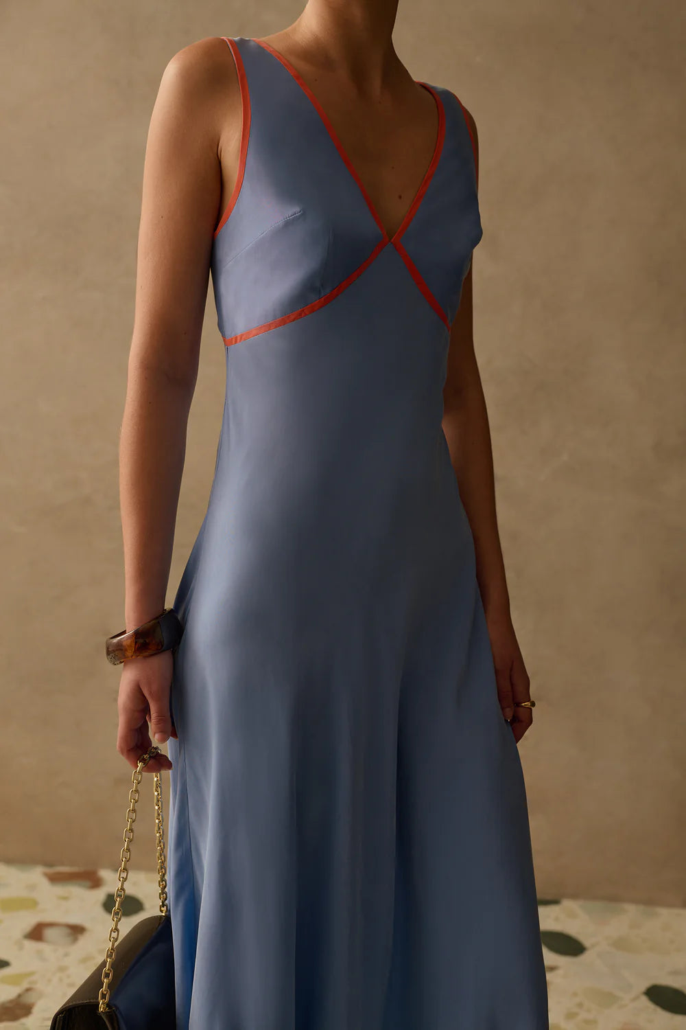 Madeleine Dress - Pacific