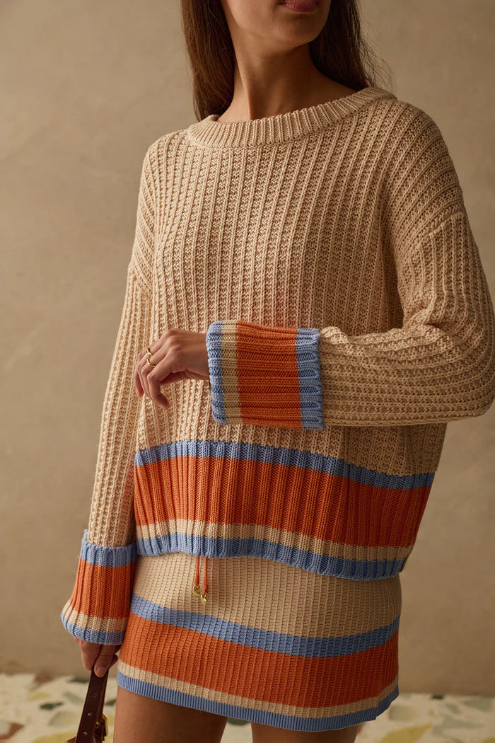 Iris Knit Jumper - Portofino
