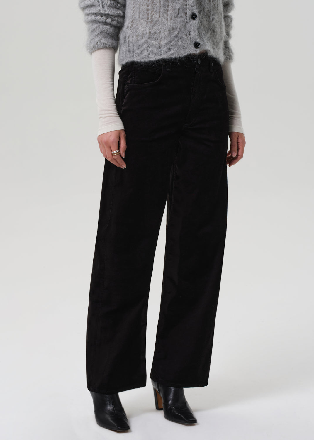 Velvet Ayla Baggy - Black