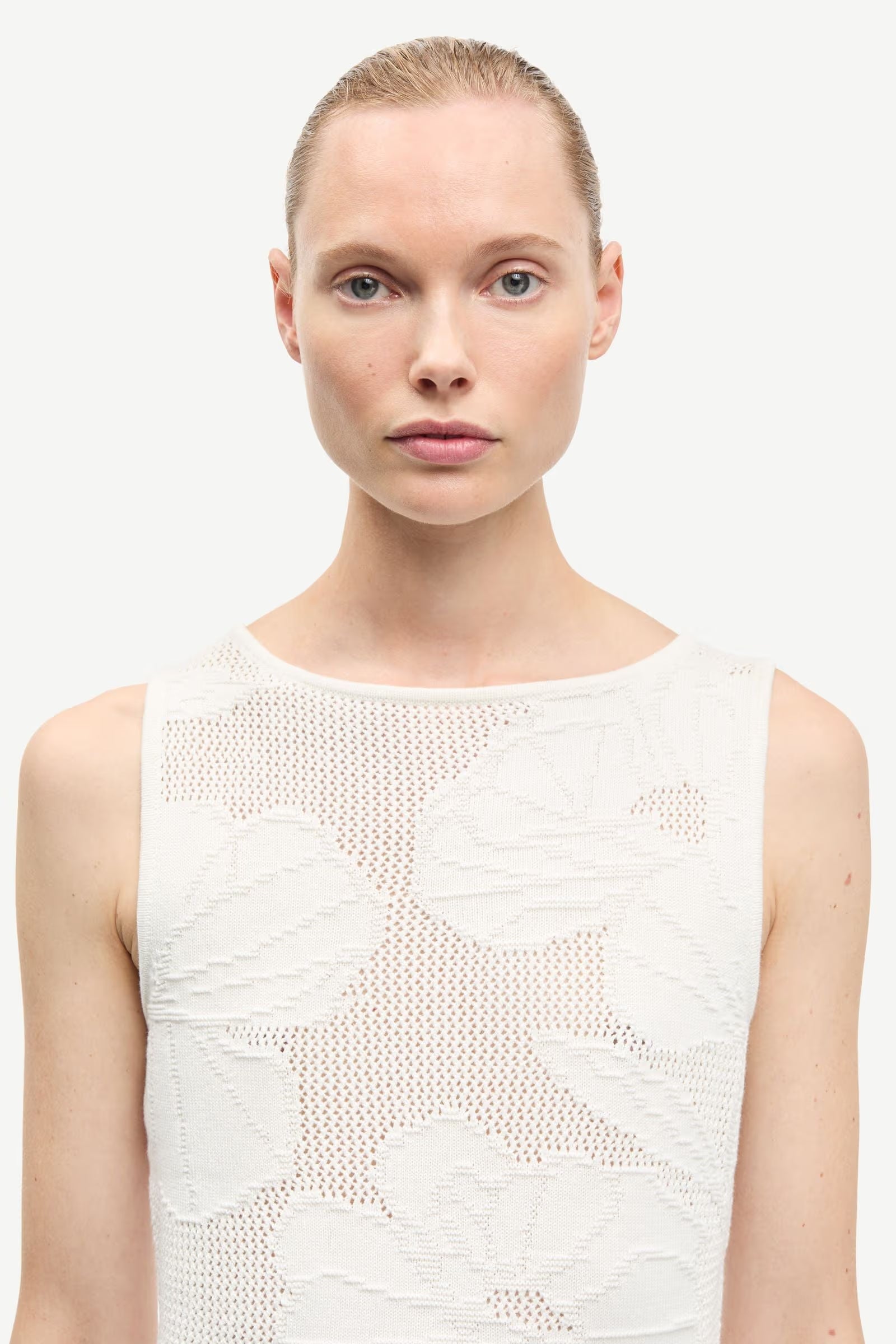 Samio Top - Clear Cream