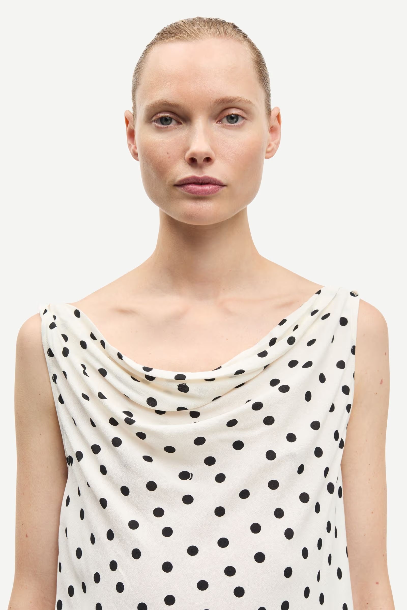 Sapoppy Top - Drifting Dots Egret