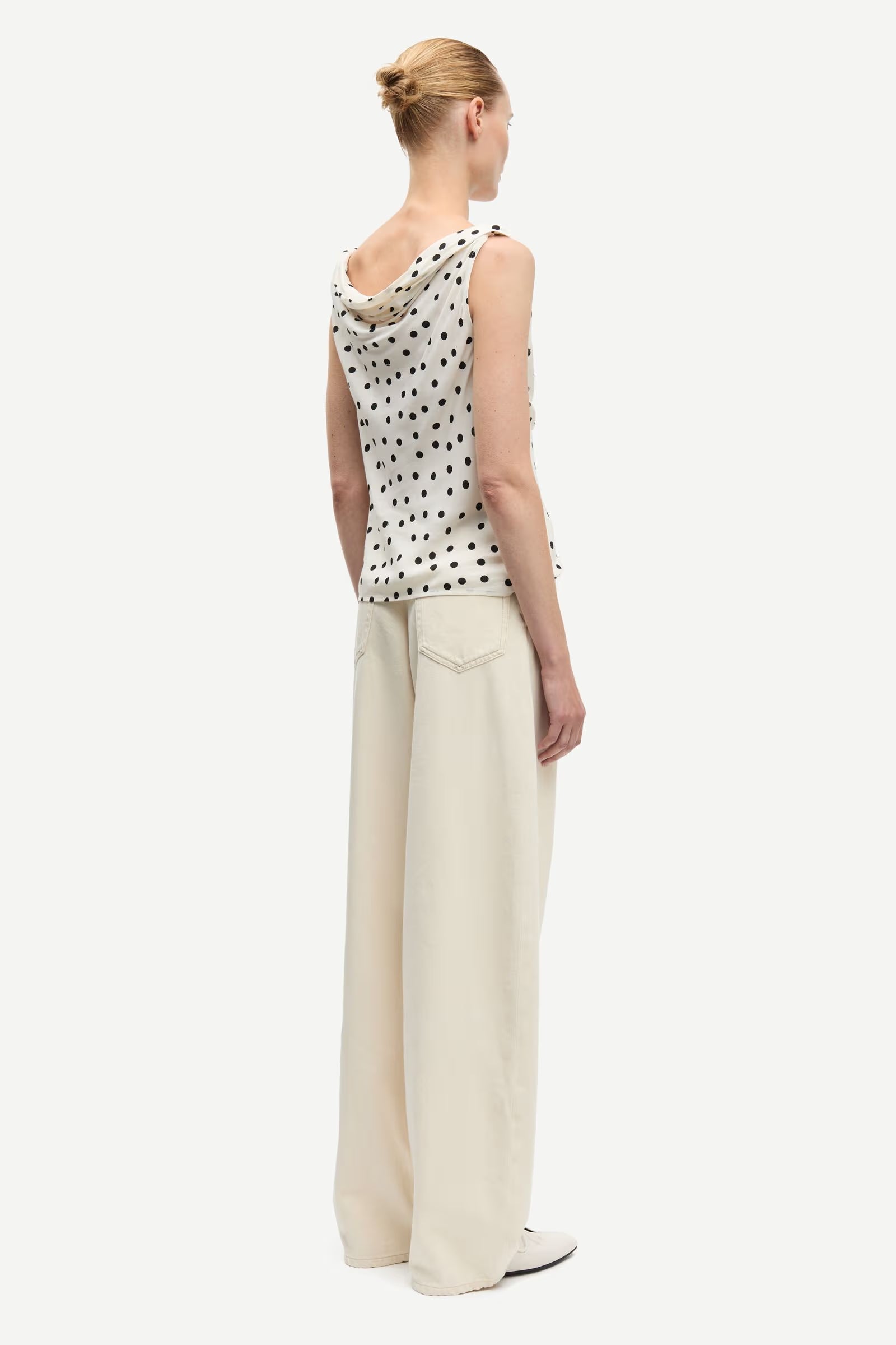 Sapoppy Top - Drifting Dots Egret