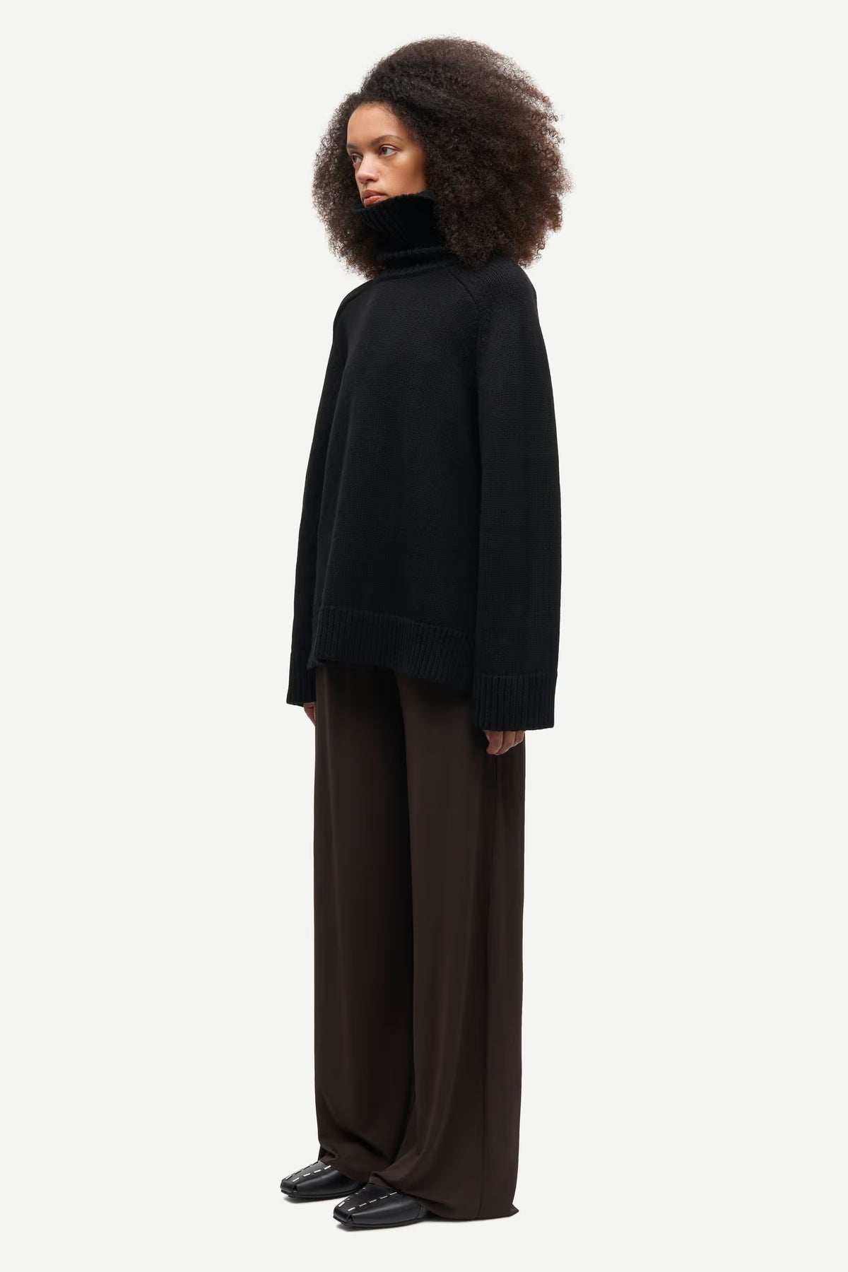 Saumi Trousers - Mulch