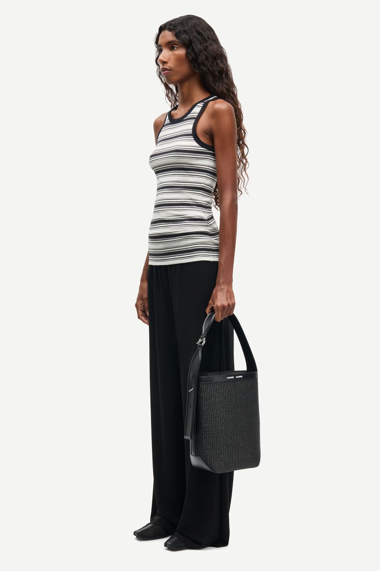 Saumi Trousers - Black