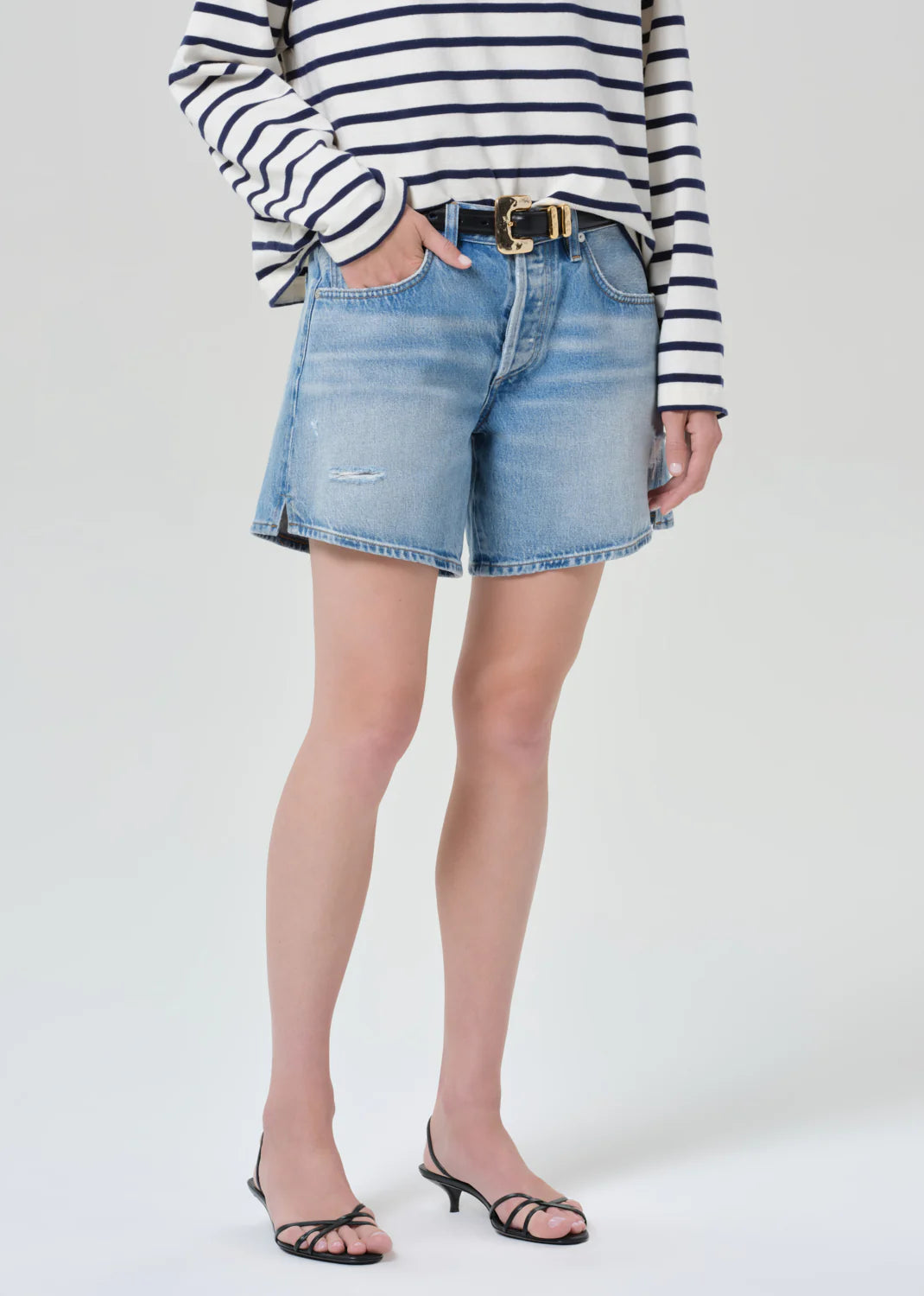 Billie Relaxed Short - Sparrow