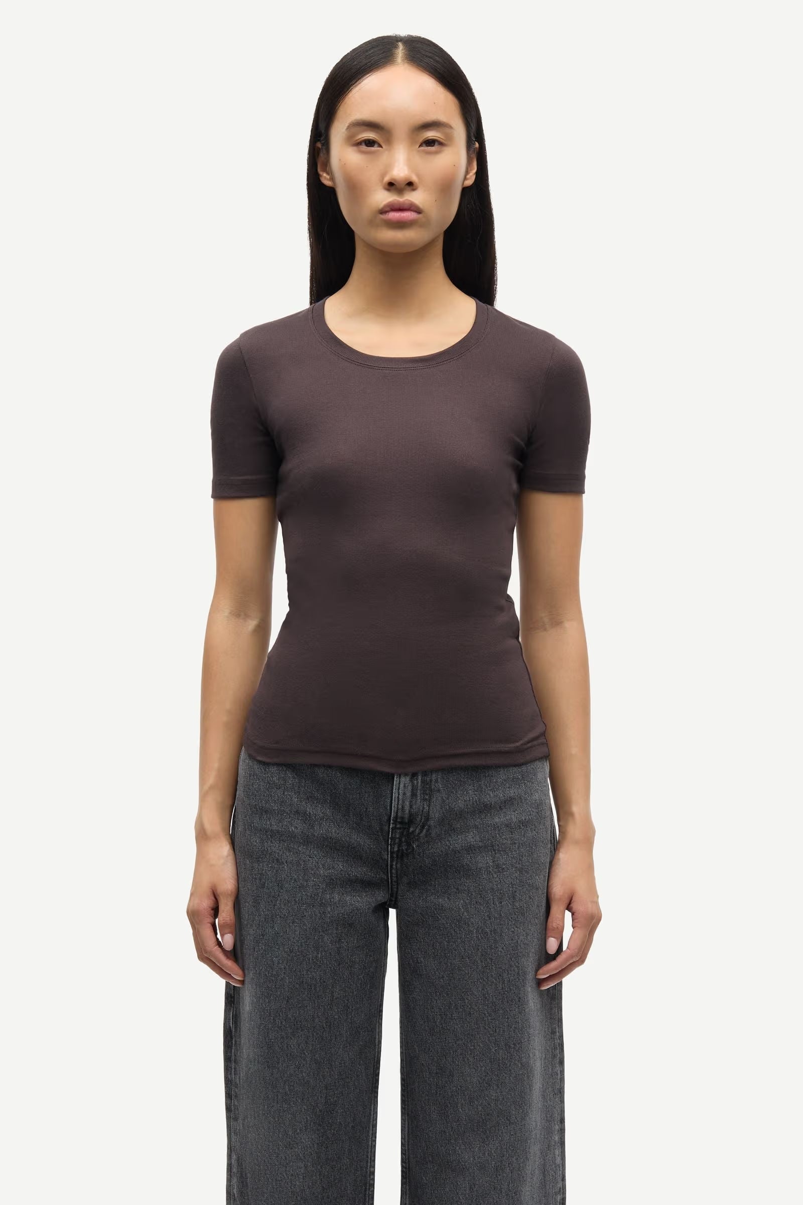 Samsøe Samsøe Saalexis T-Shirt in Mole