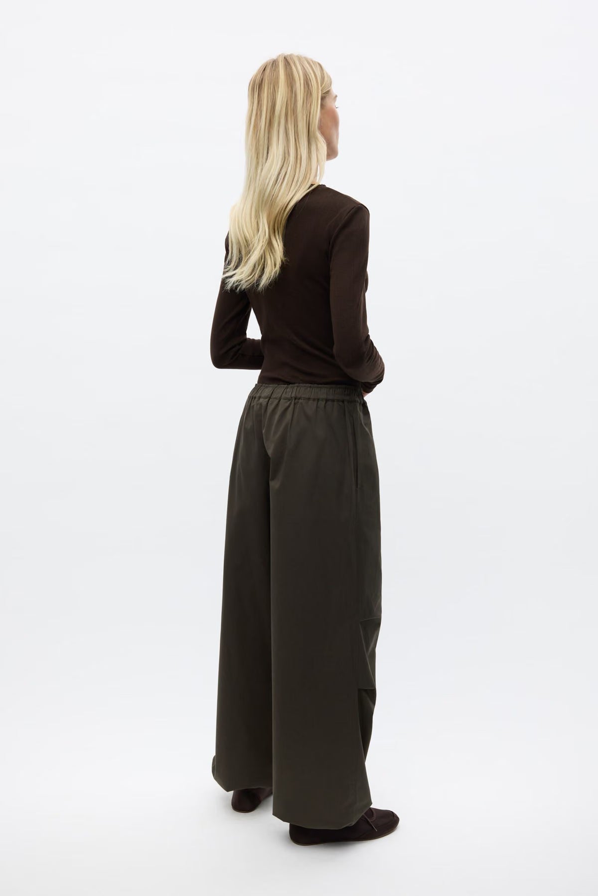 Enbel Pants - Washed Dark Olive