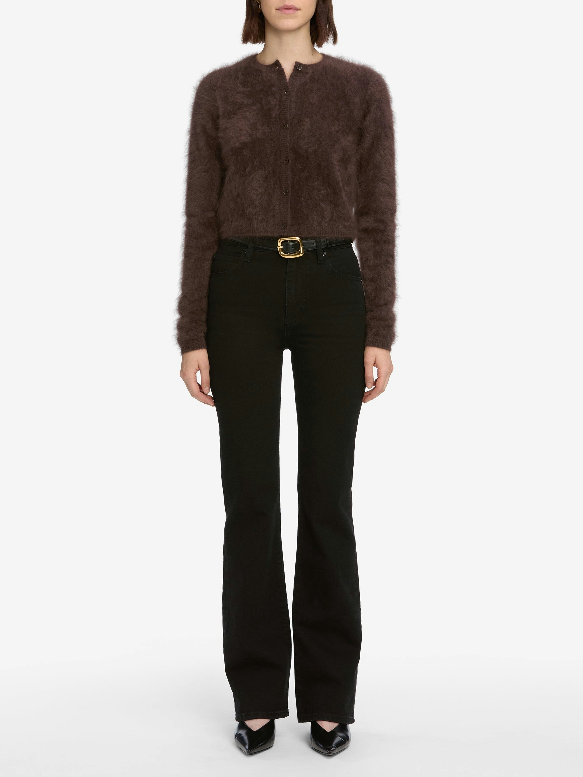 The Teddy Cardi - Coffee