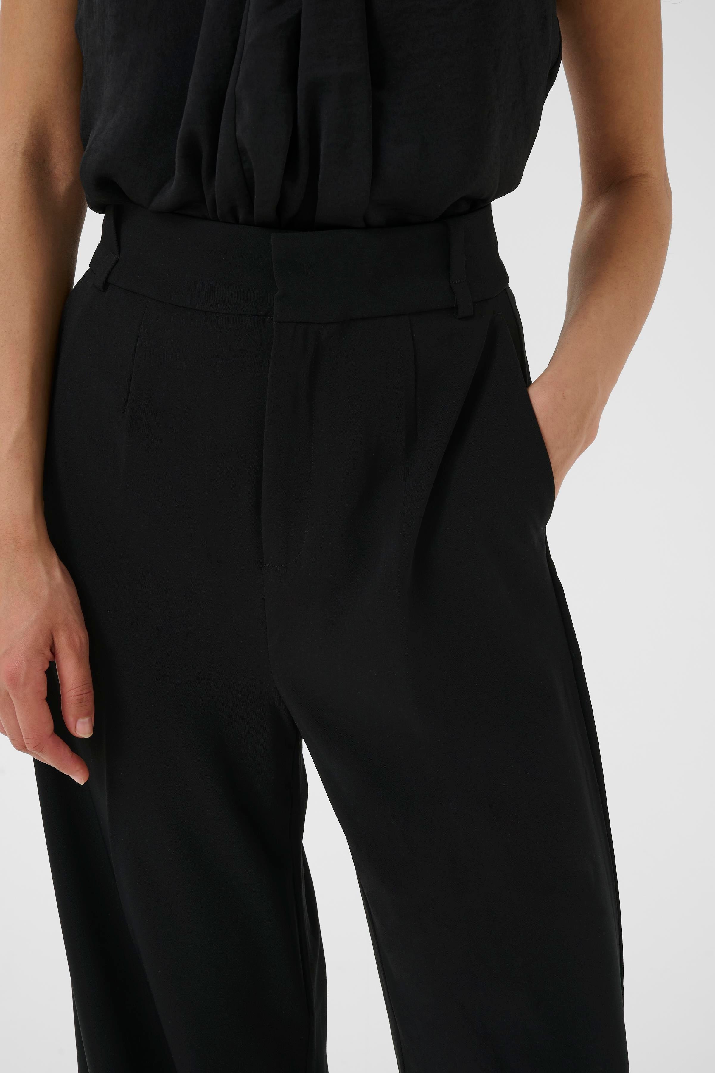 Adian Vox Wide Pant - Black