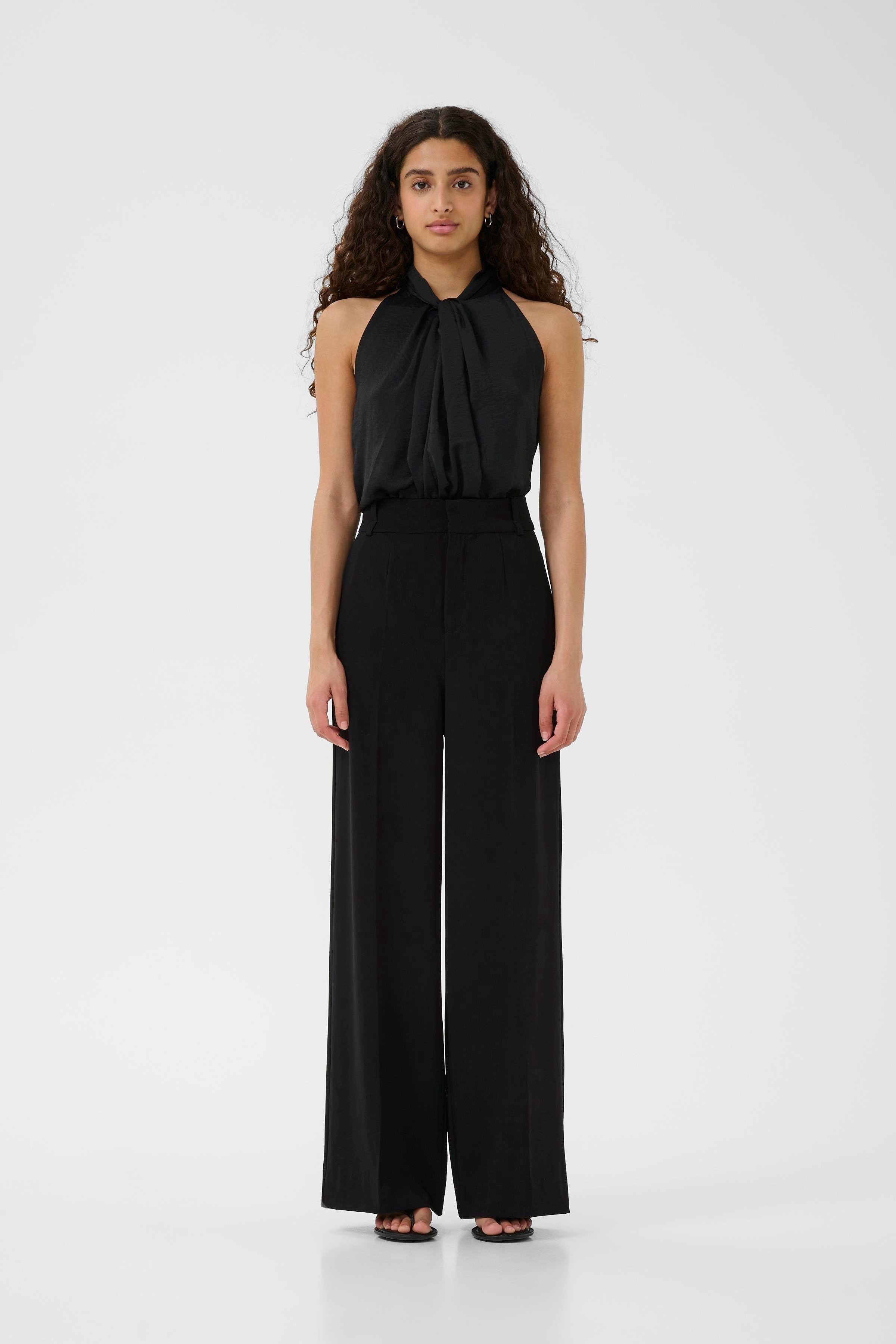 Adian Vox Wide Pant - Black