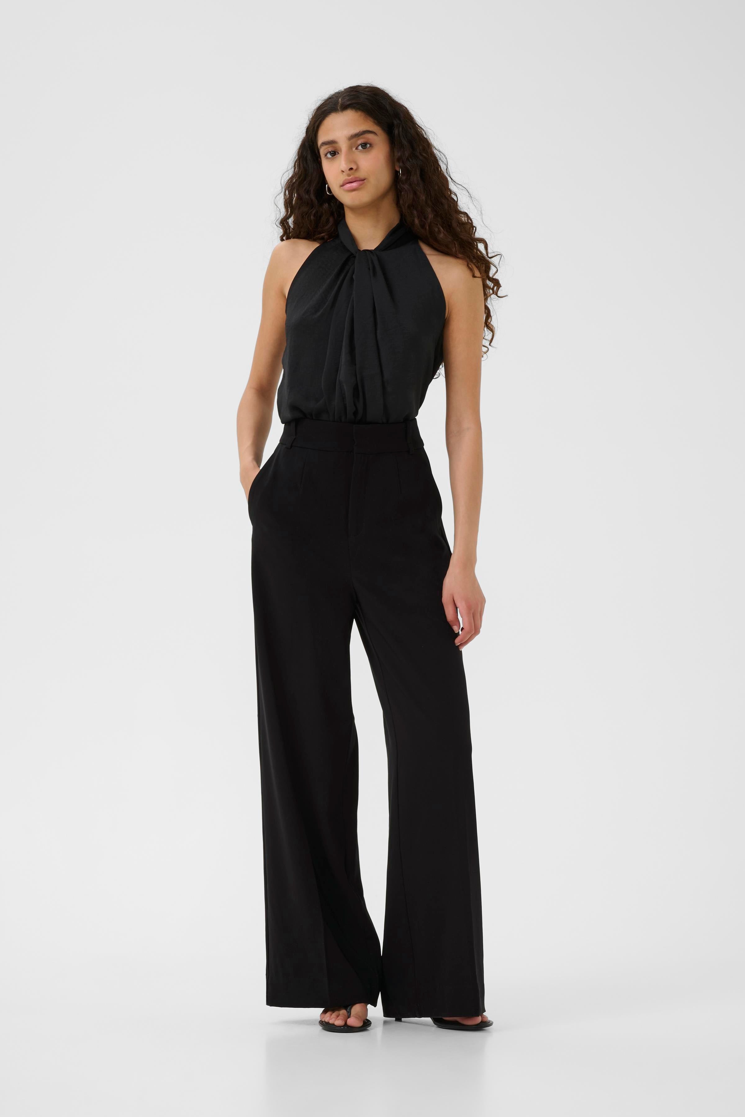 Adian Vox Wide Pant - Black