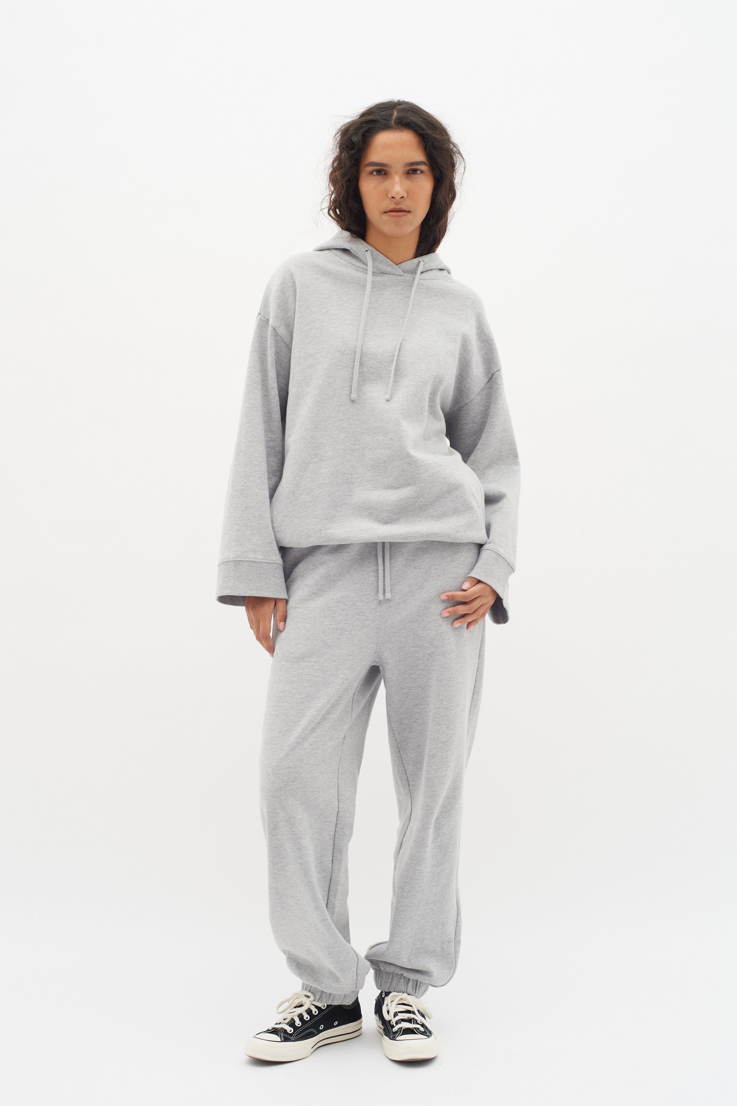 Light Grey Cotton Jogger Sweat Pant