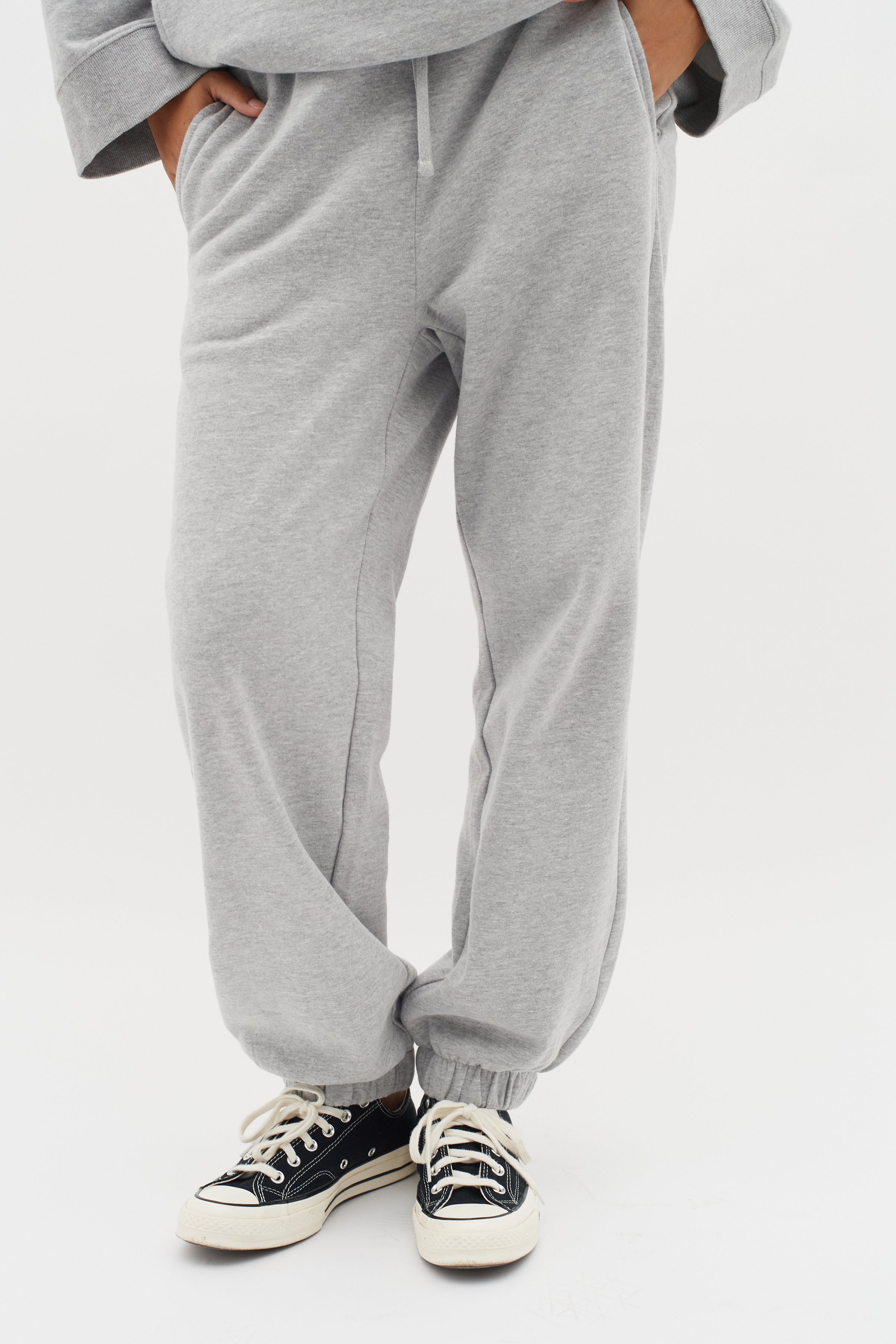 Lanel Base Pant - Light Grey Melange