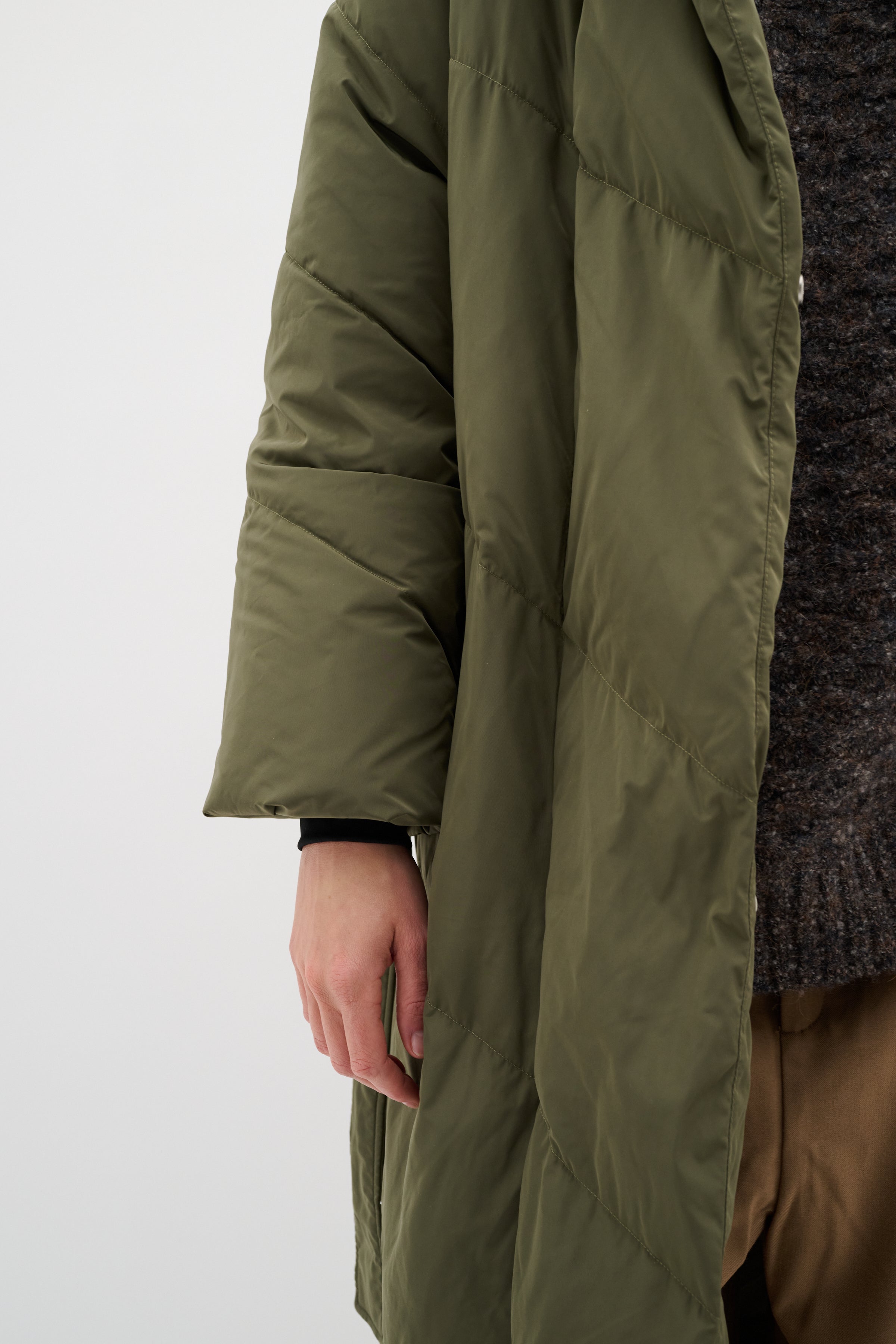 Yaz Down Coat - Ivy Green