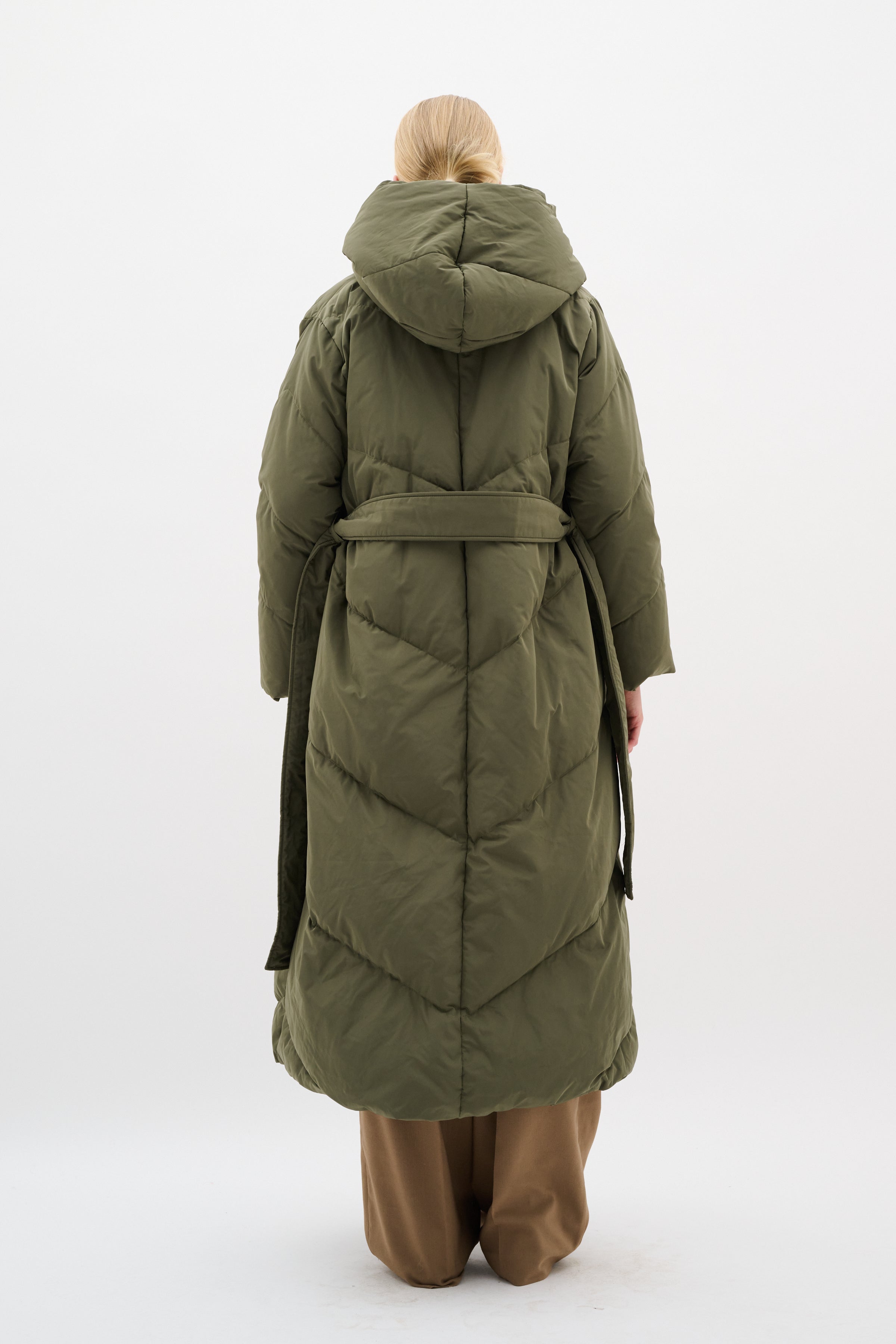 Yaz Down Coat - Ivy Green