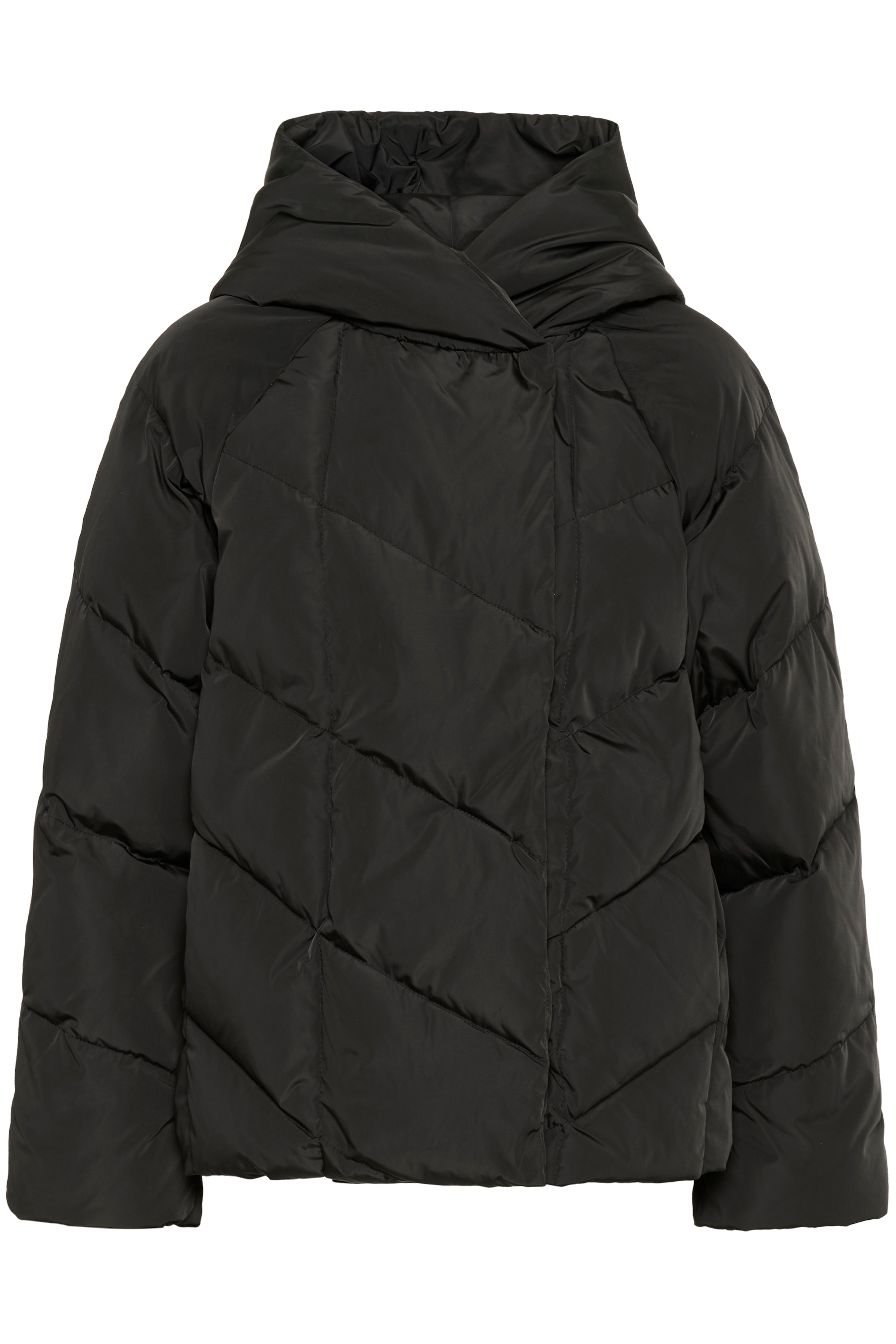 Yaz Short down Coat - Black