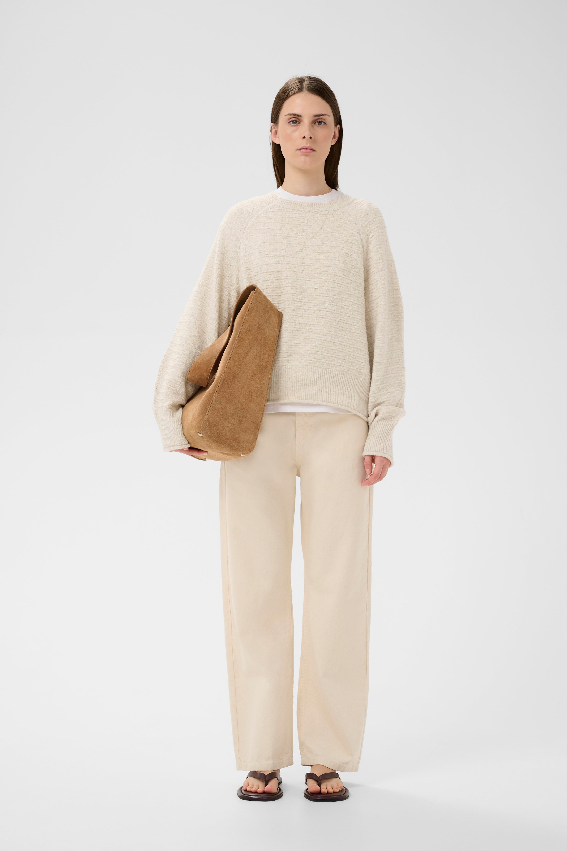 Mabel Pullover - Ecru