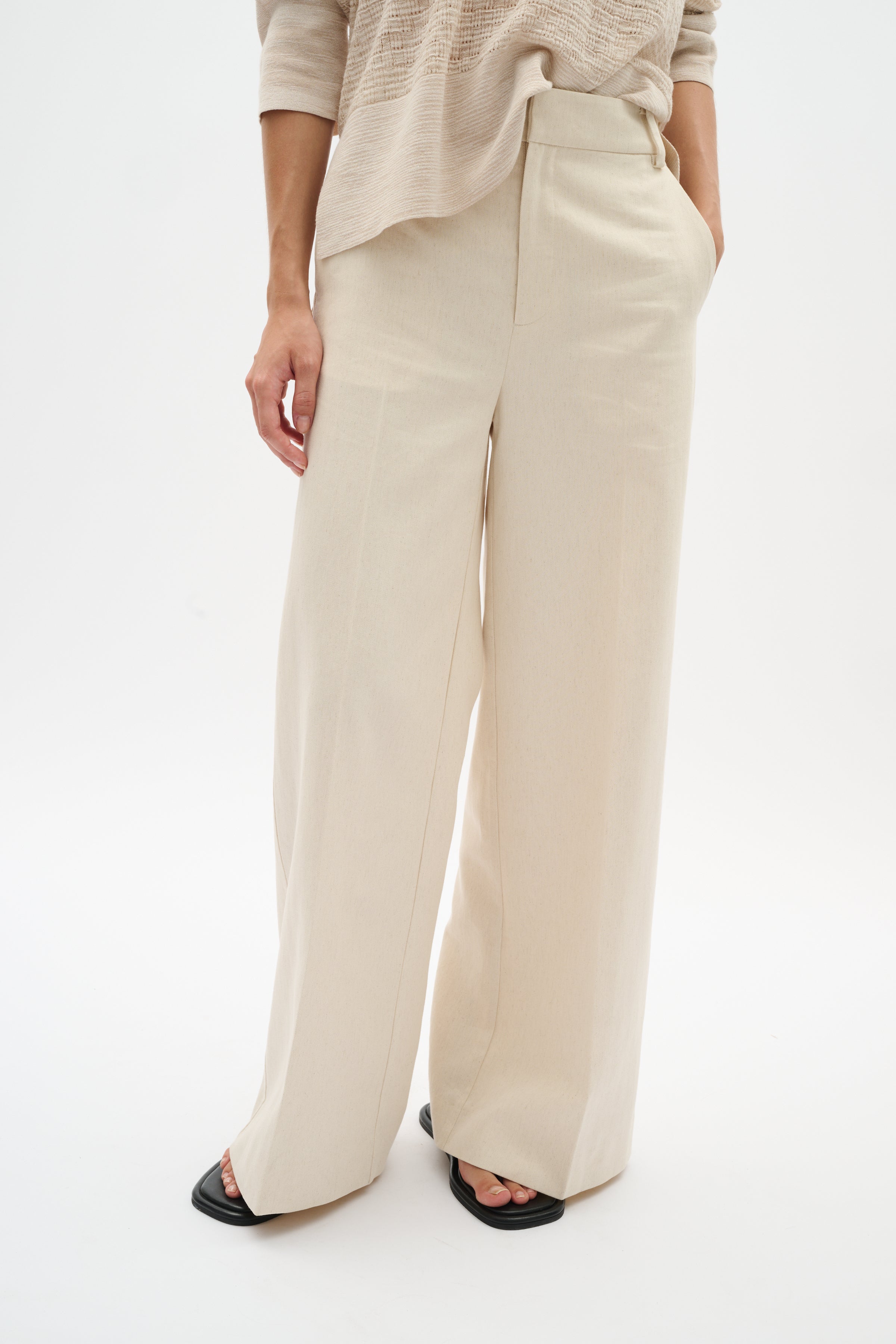 Veeta Pant - Ecru