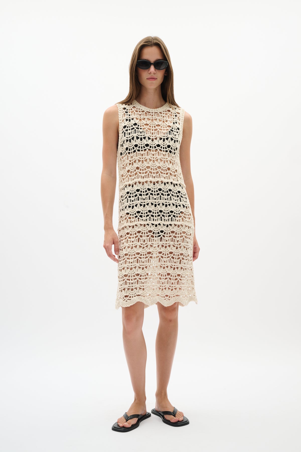 Nete Dress - Ecru