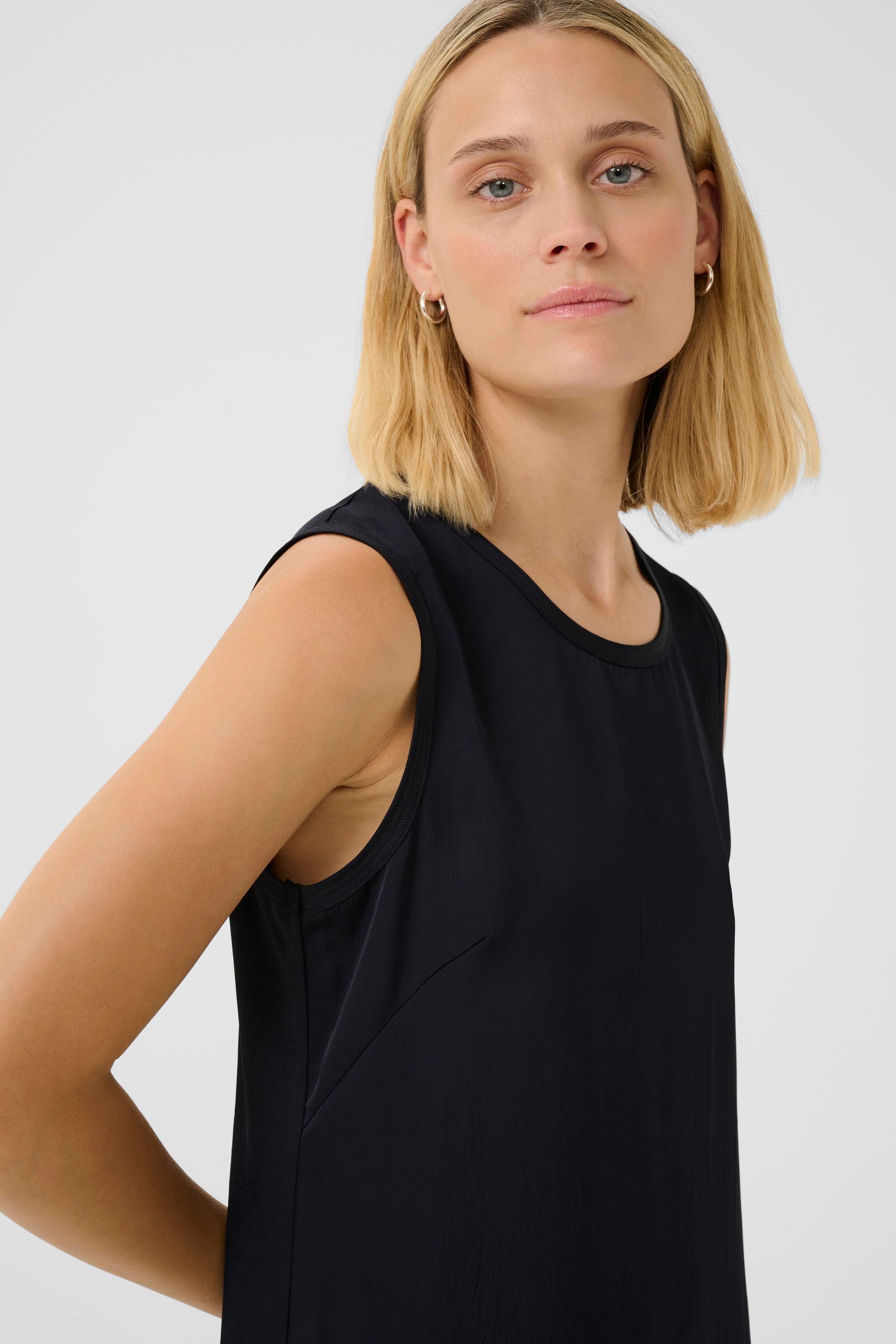 Santina Dress - Dark Navy