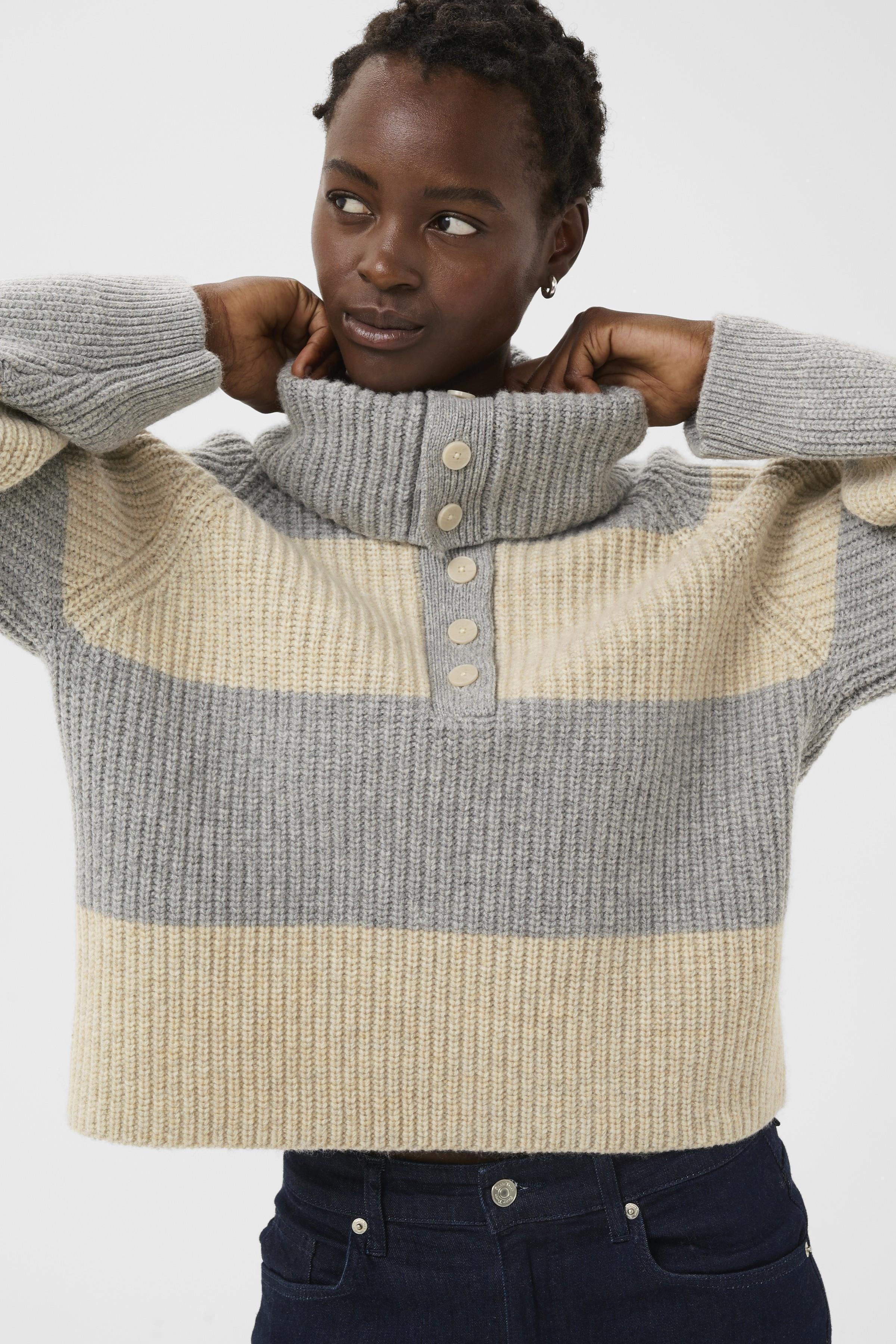 Simra Pullover - French Oak/Grey
