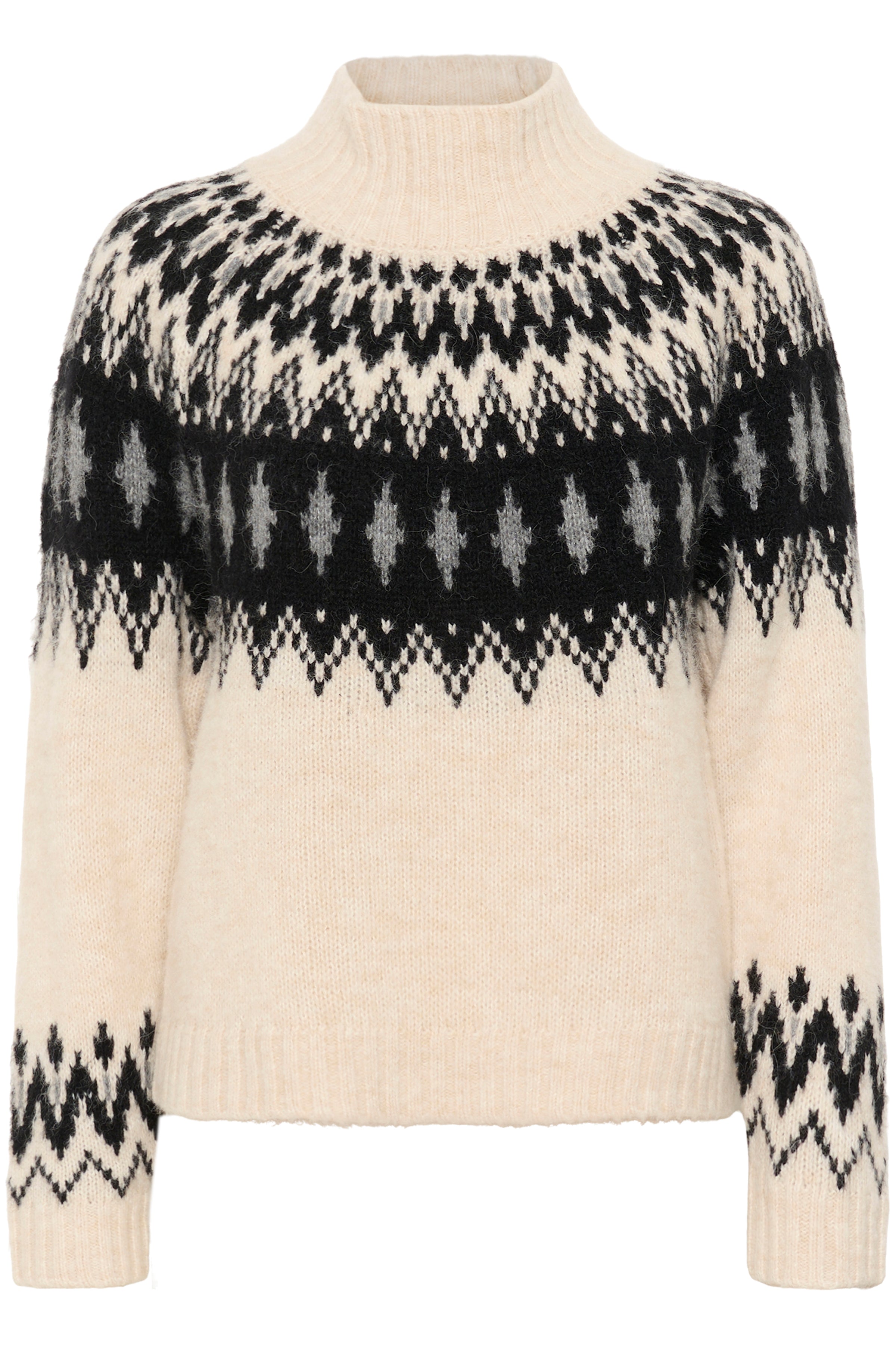 Venla Pullover - French Oak Melange Jaquard