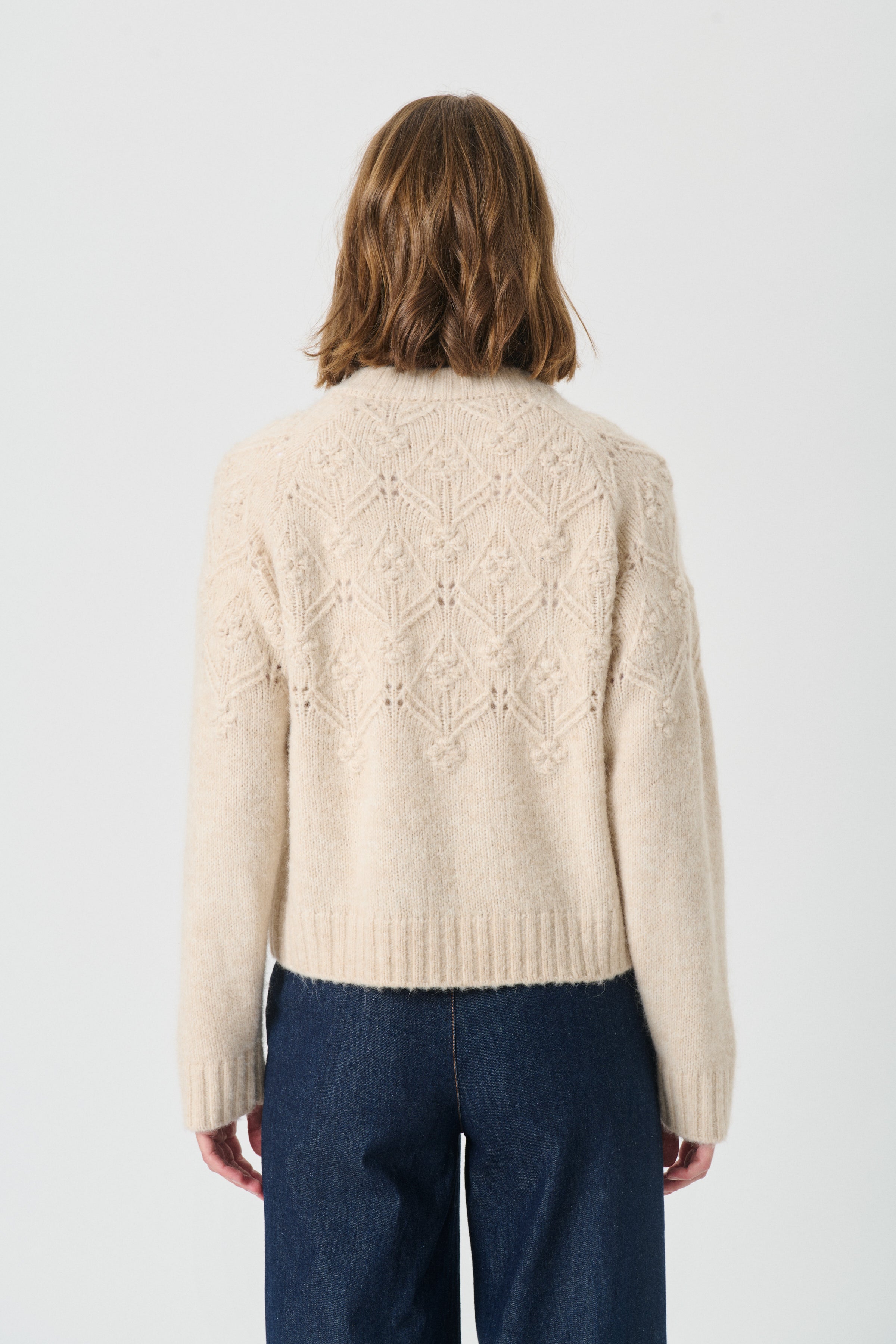 Vernie Cardigan - French Oak Melange