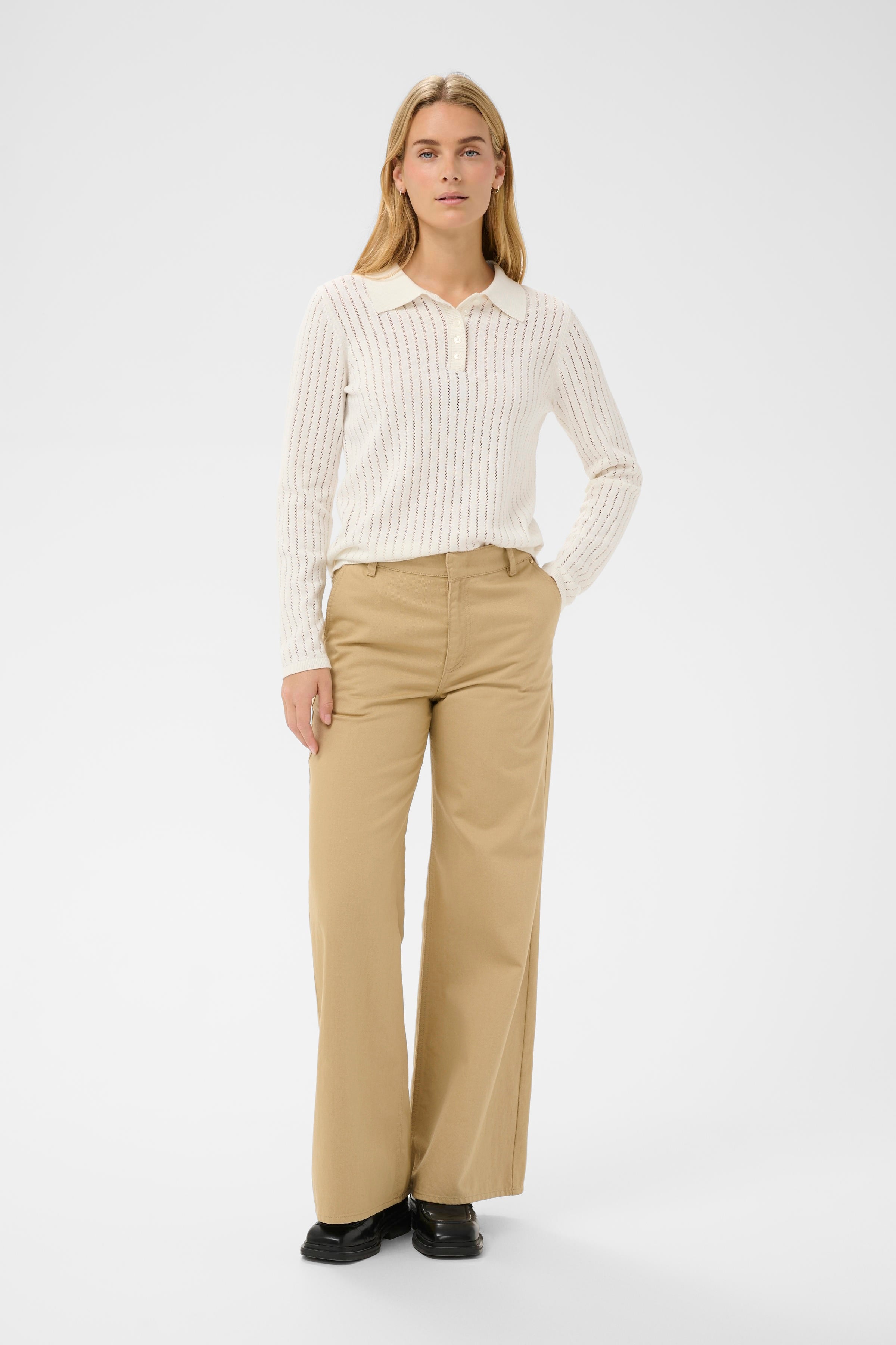 Zaria Pullover - Whisper White