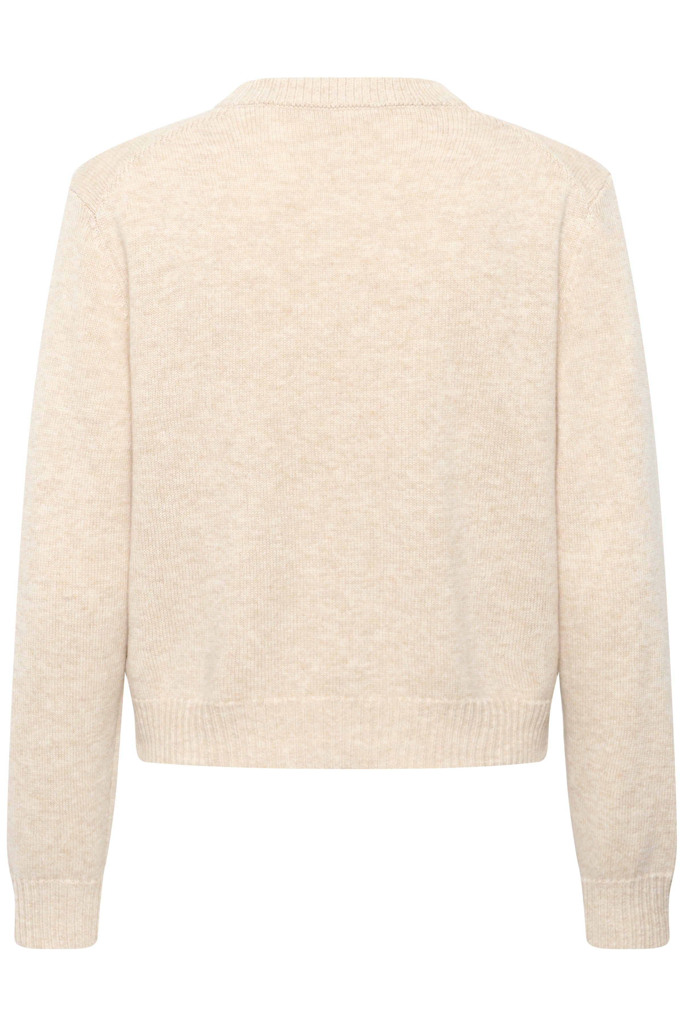 Yalda Cardigan - Off White Melange