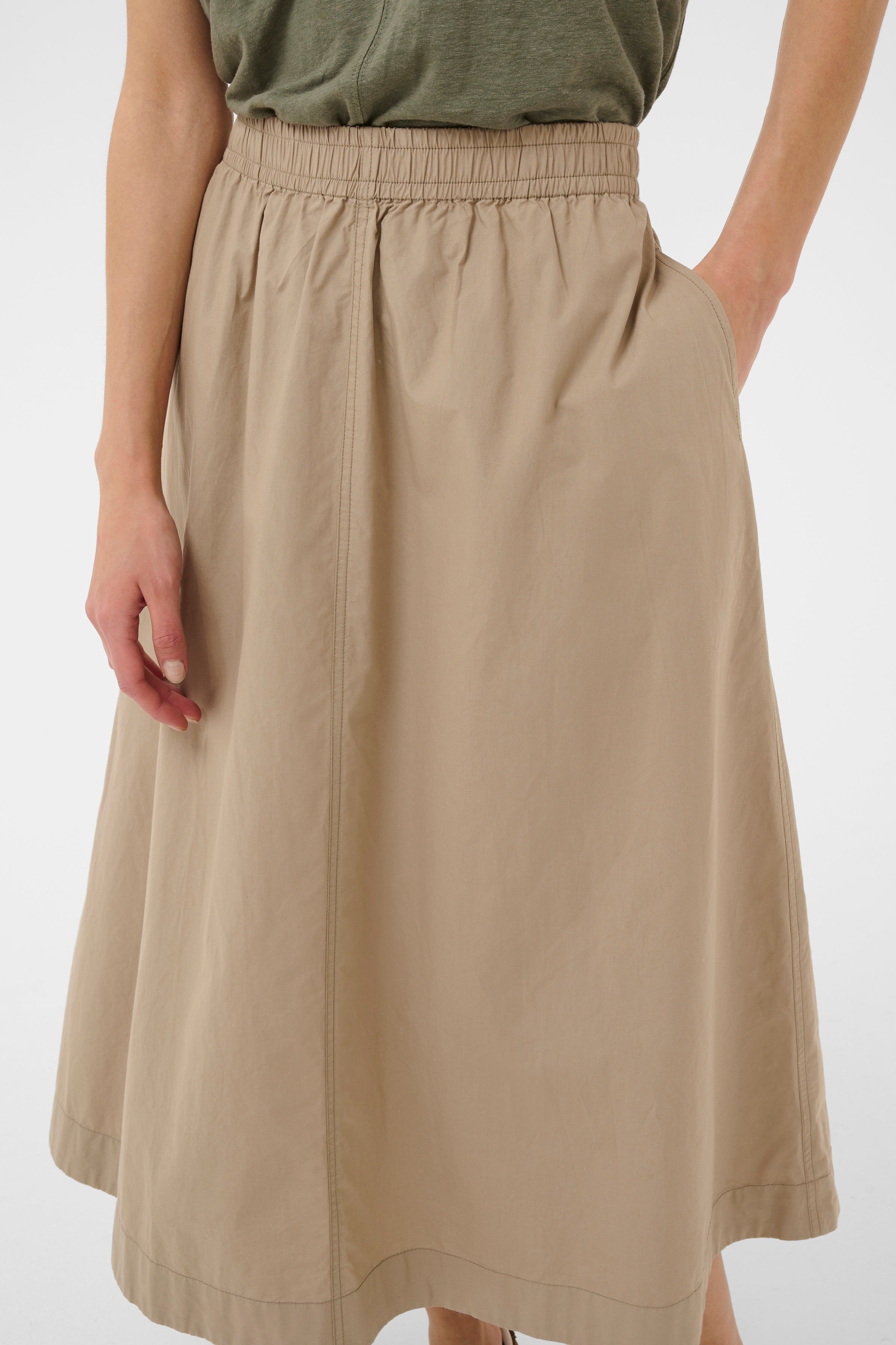 Asmina Skirt - Silver Mink