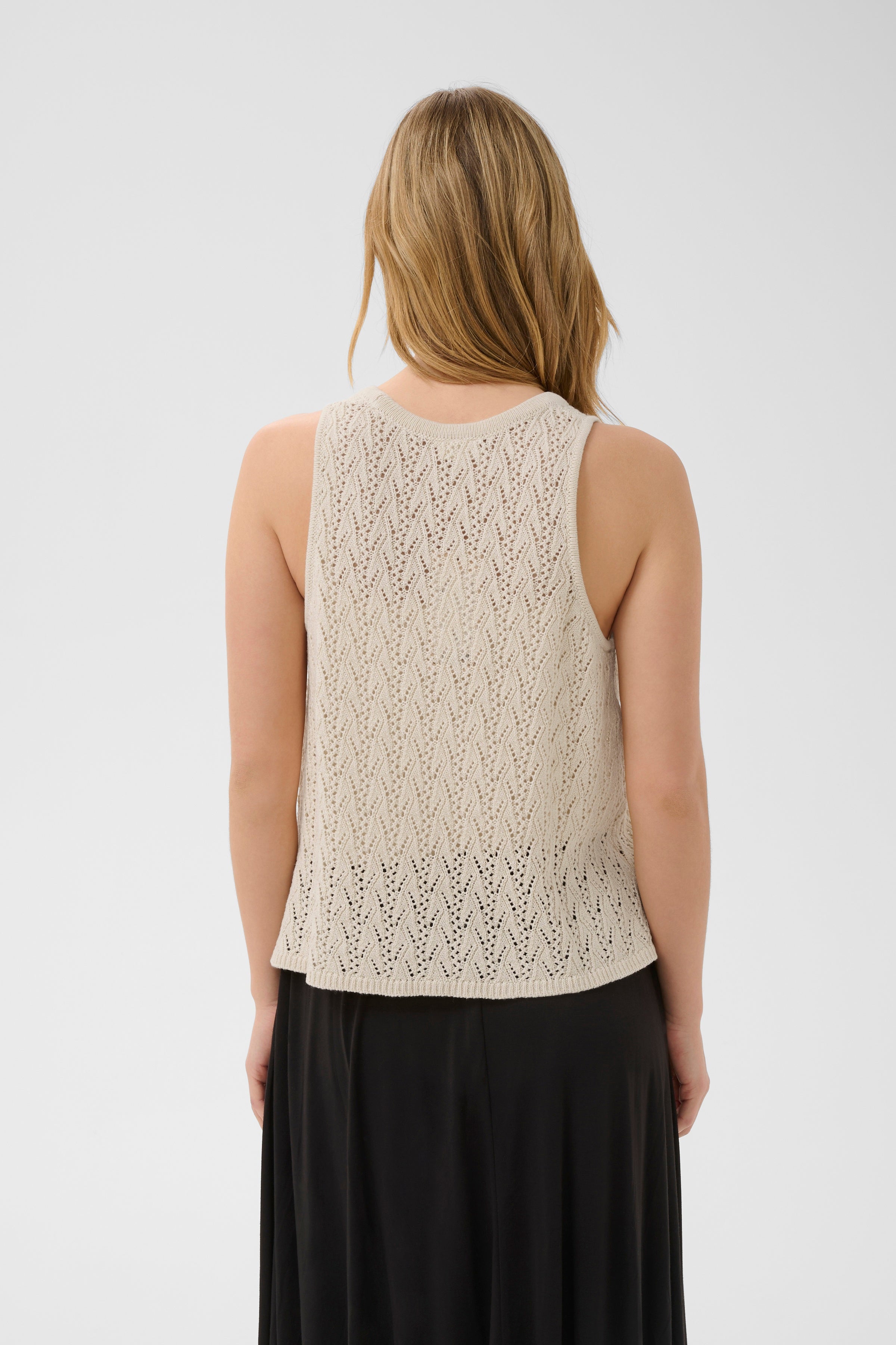 Deluna Top – Whitecap Gray