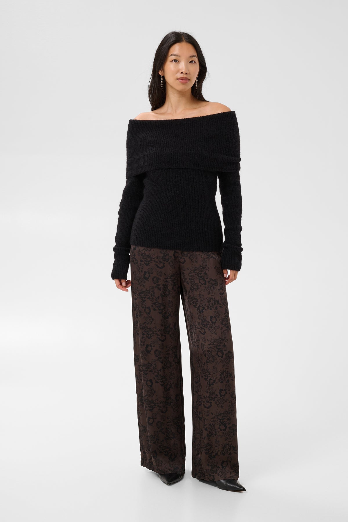 Delal Pants - Brown Gradient Floral