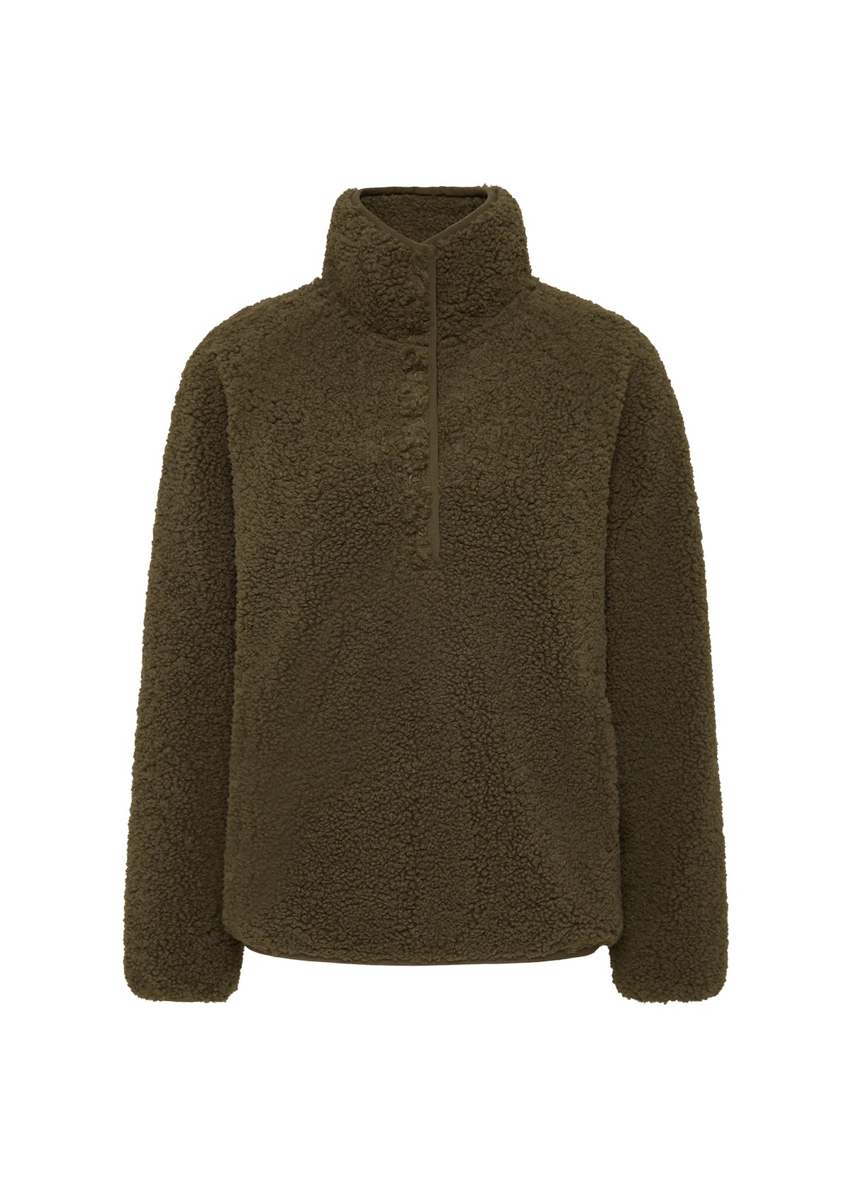 Harlow Fleece Pullover - Olive