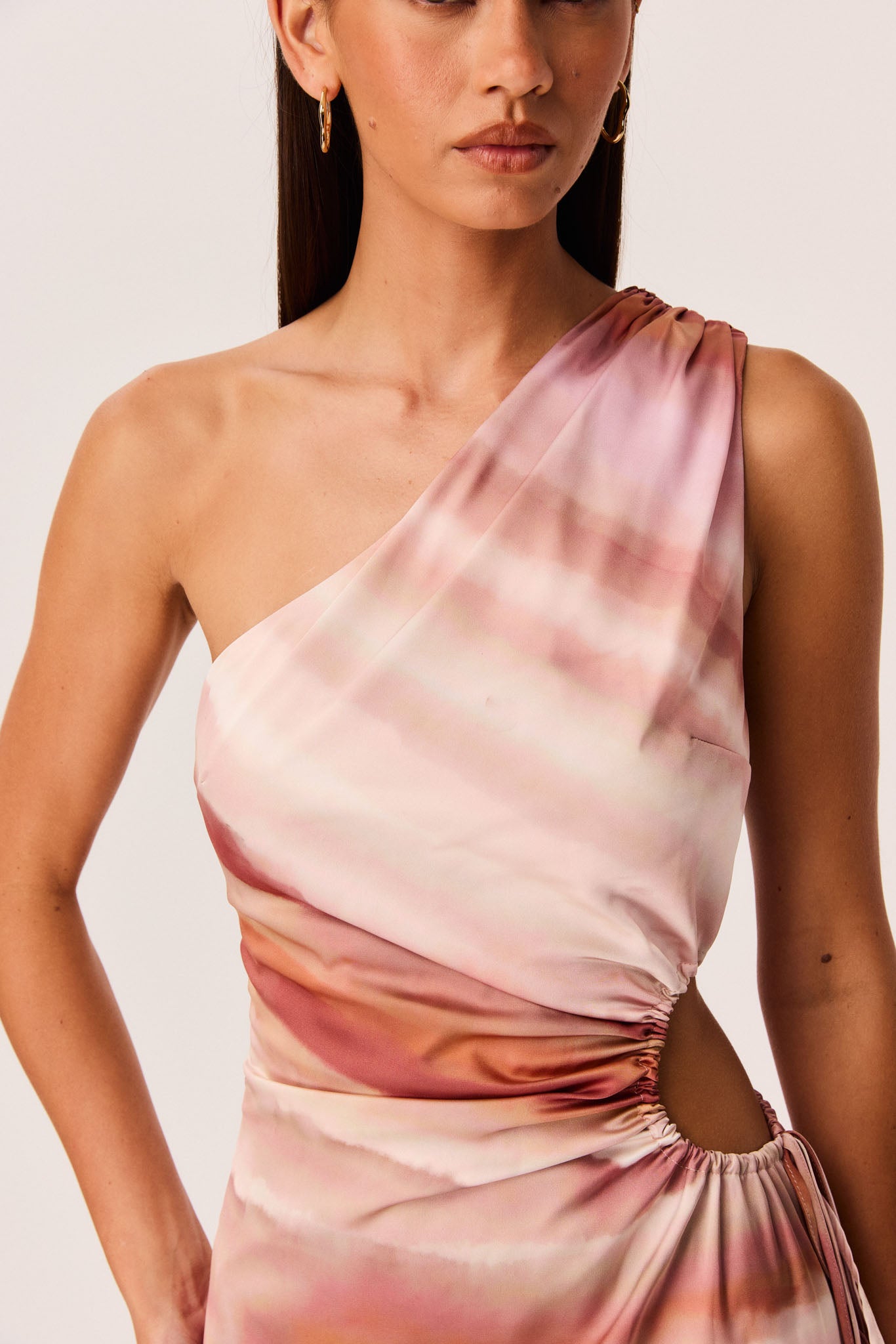Horizon Maxi Dress – Shell Print