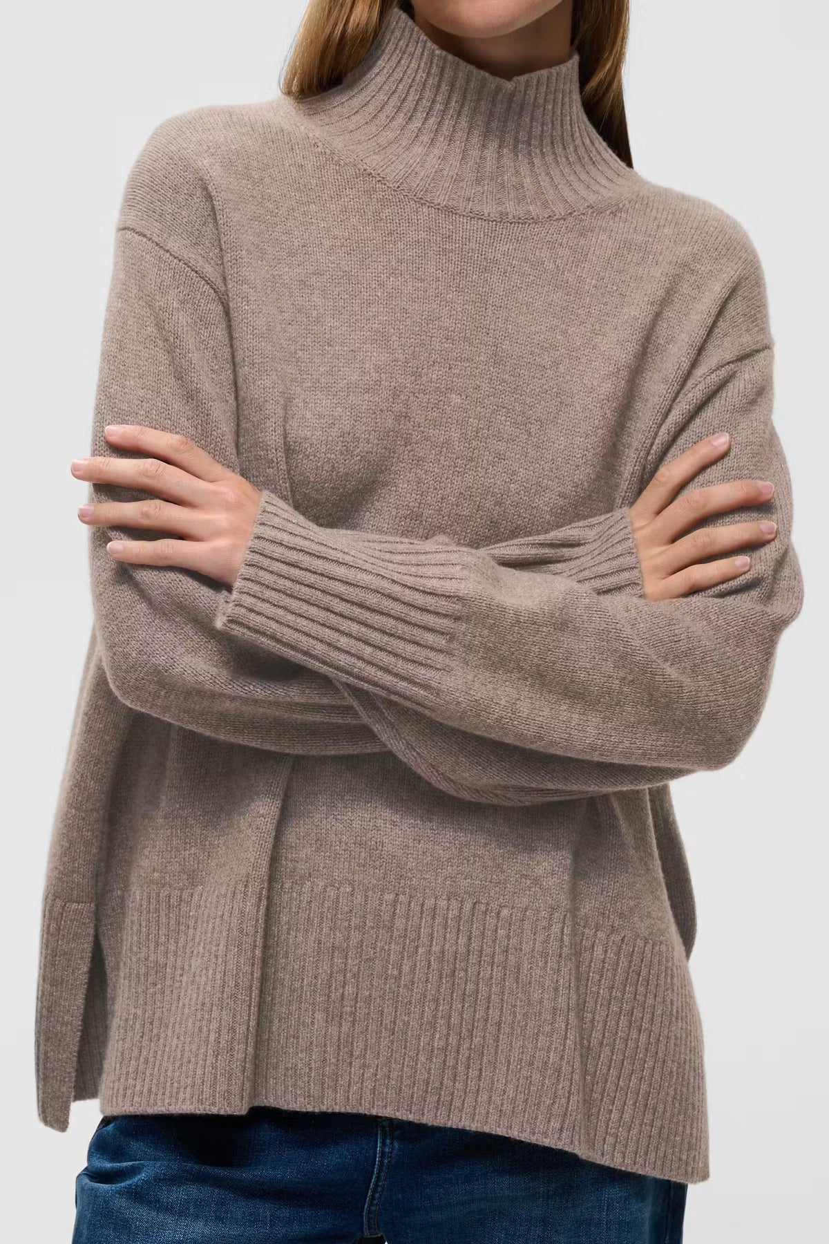 Geal Pullover - Cinder Melange