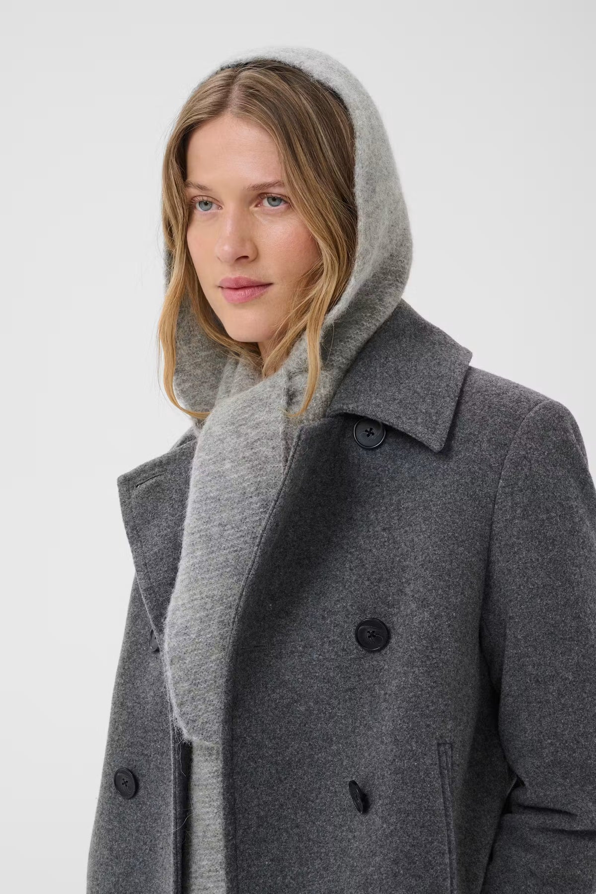charline scarf steeple grey