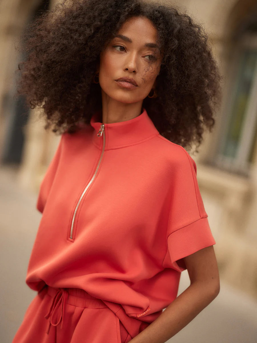 Ritchie Short Sleeve Sweat - Summer Fig