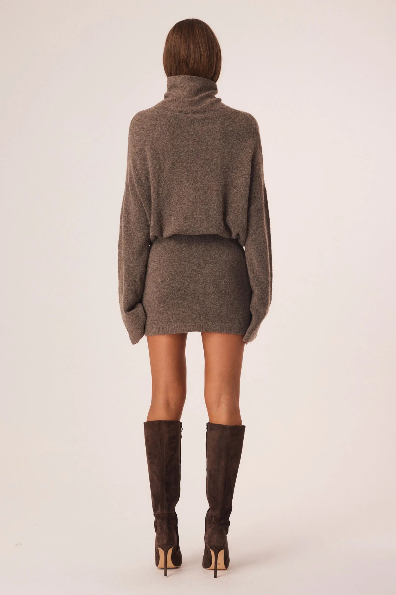 Marlowe Mini Dress – Oat Marle