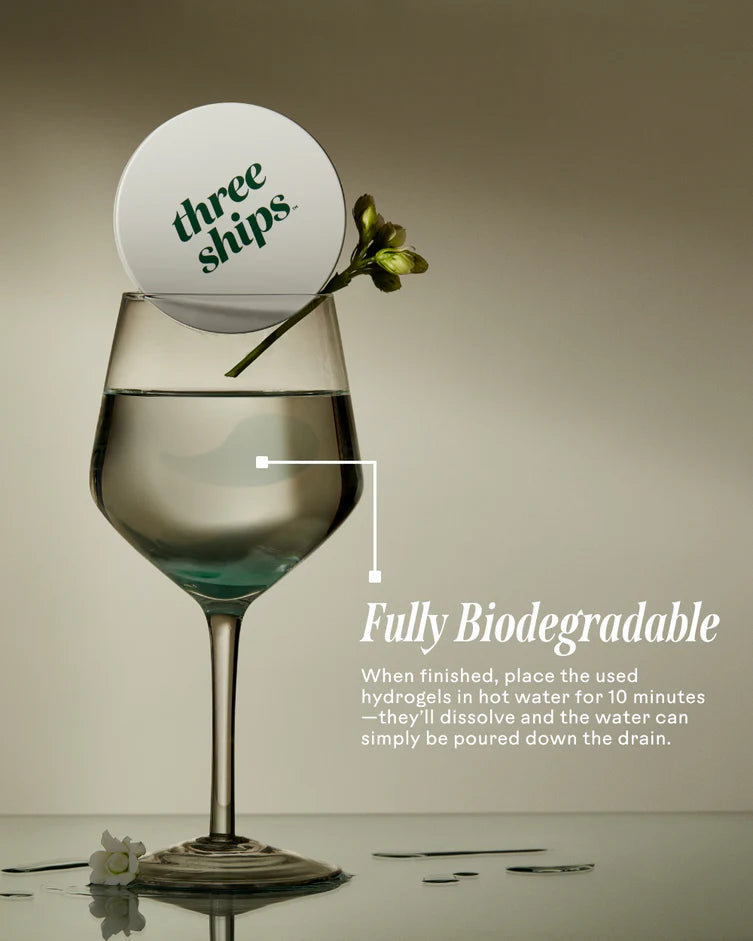 OffDuty Sea Algae + Bio-Peptide Smoothing Biodegradable Eye Masks - Single Sachet