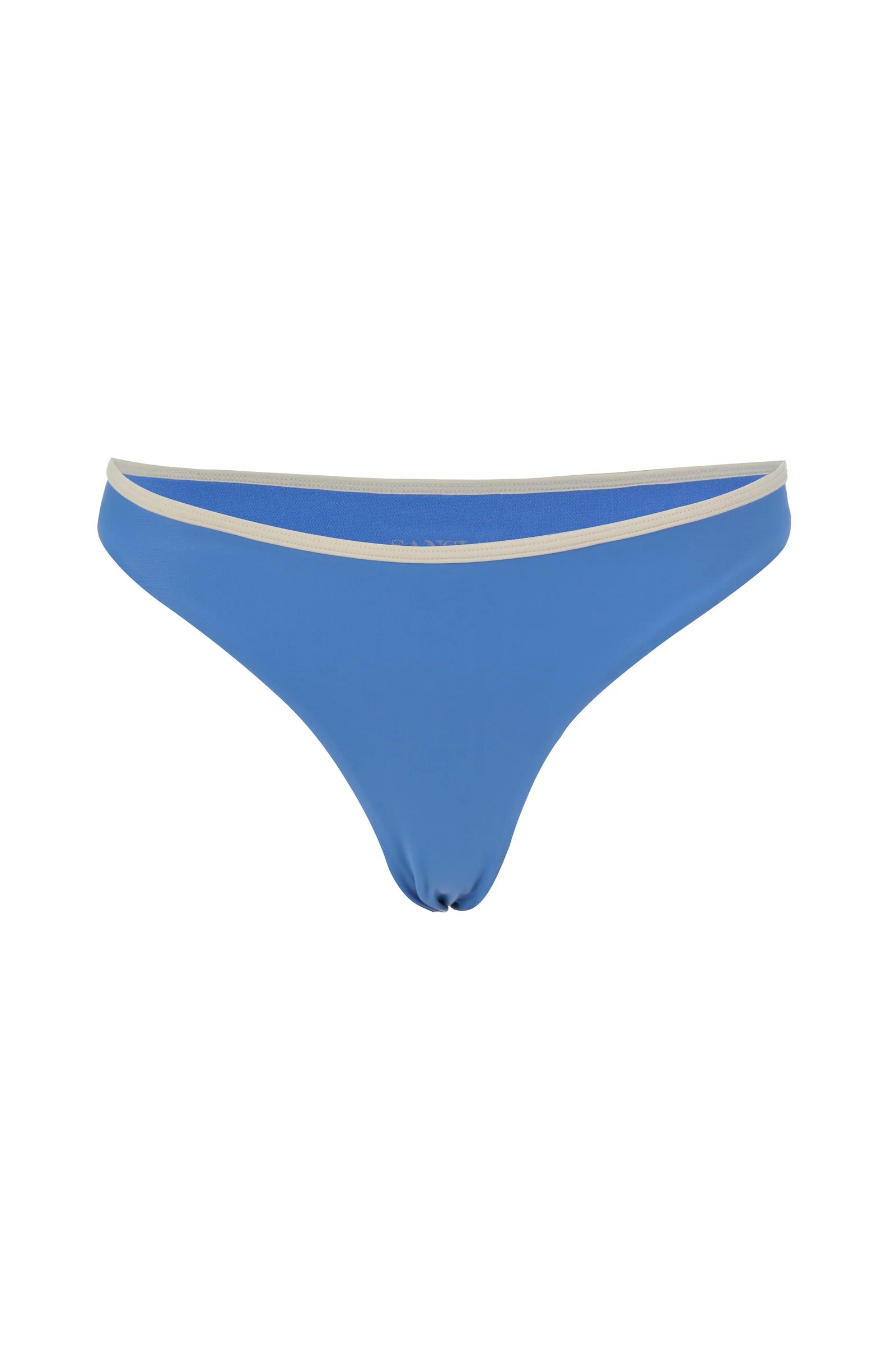 Sancia Gigi Bikini Bottoms in Pacific blue mid-rise modestly cheeky fit