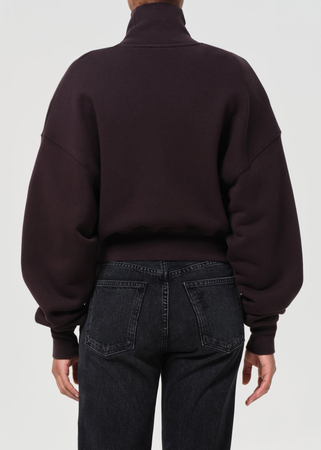 Darby Zip Up - Chocolate
